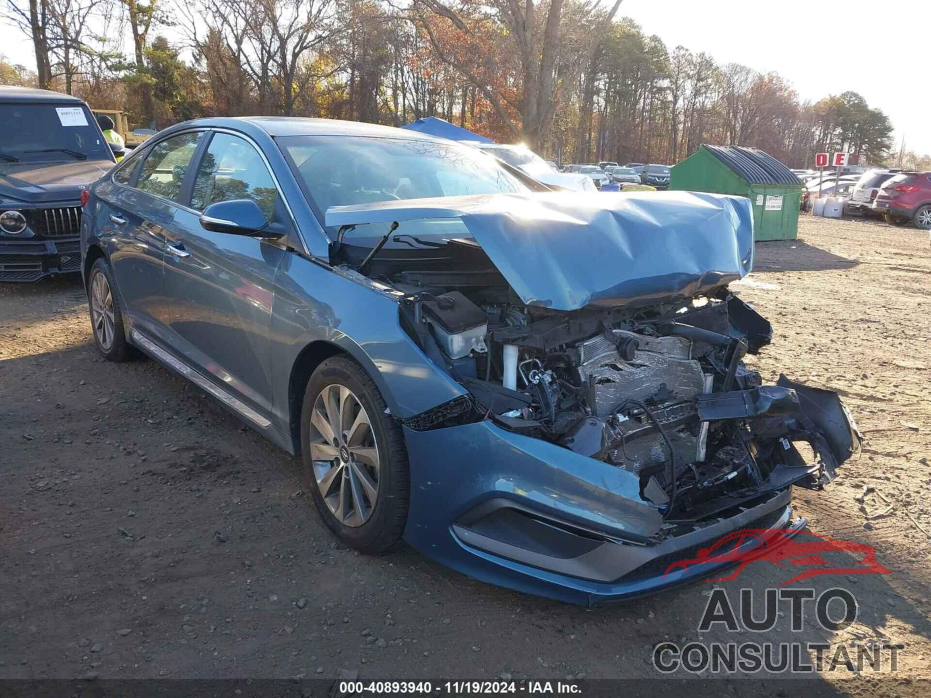HYUNDAI SONATA 2015 - 5NPE34AF5FH125367