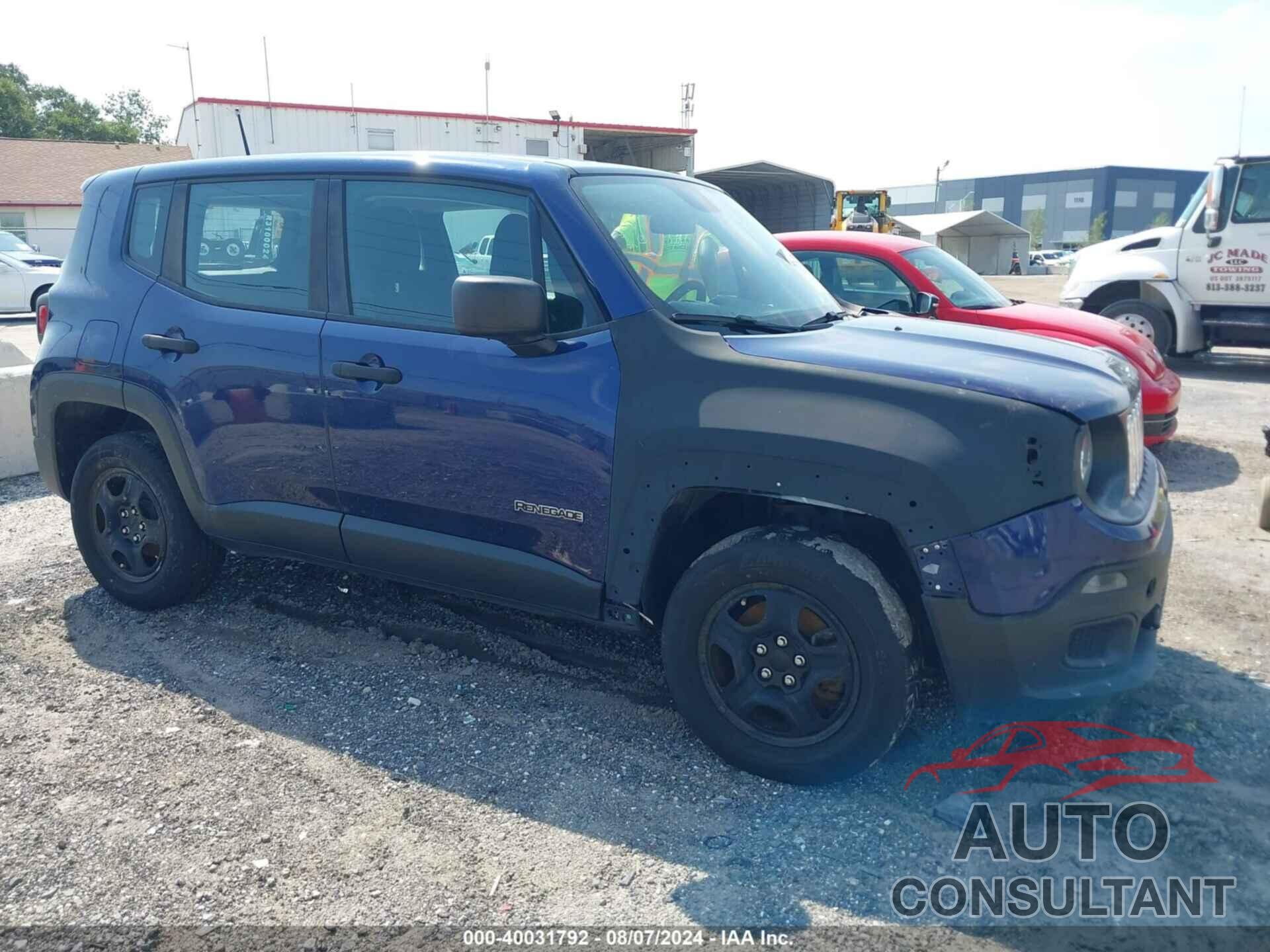 JEEP RENEGADE 2017 - ZACCJBAB3HPE68042