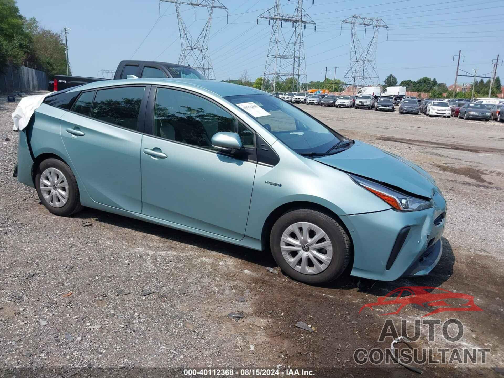 TOYOTA PRIUS 2021 - JTDKAMFU3M3136117