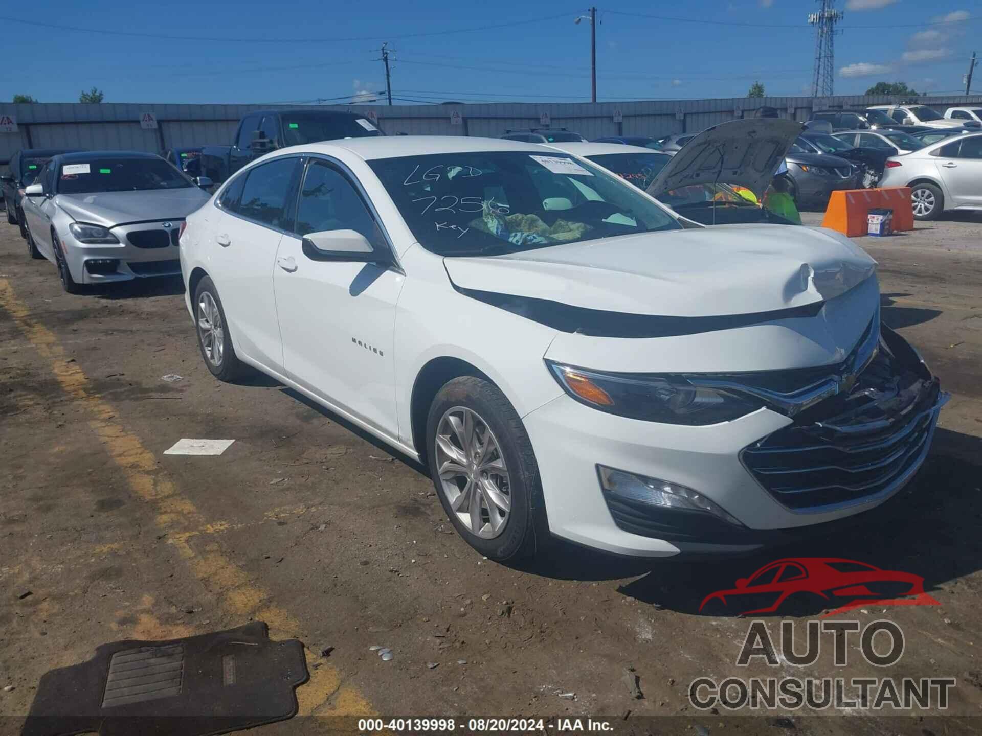 CHEVROLET MALIBU 2020 - 1G1ZD5ST6LF107256