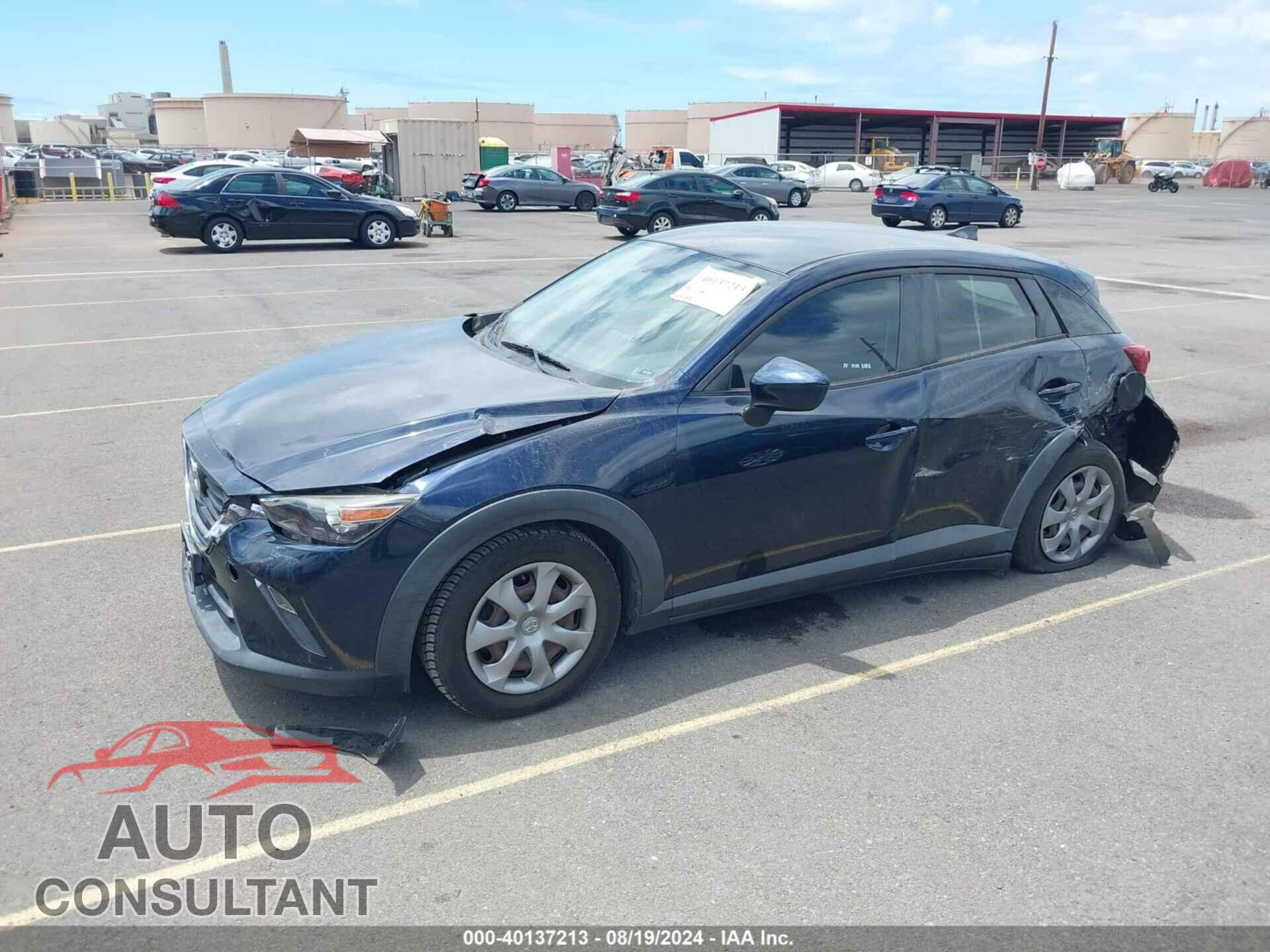 MAZDA CX-3 2016 - JM1DKBB76G0108702