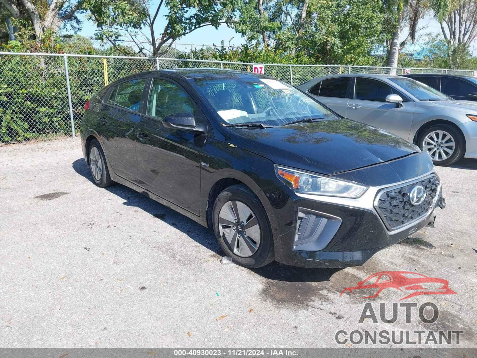 HYUNDAI IONIQ HYBRID 2020 - KMHC65LC7LU229427