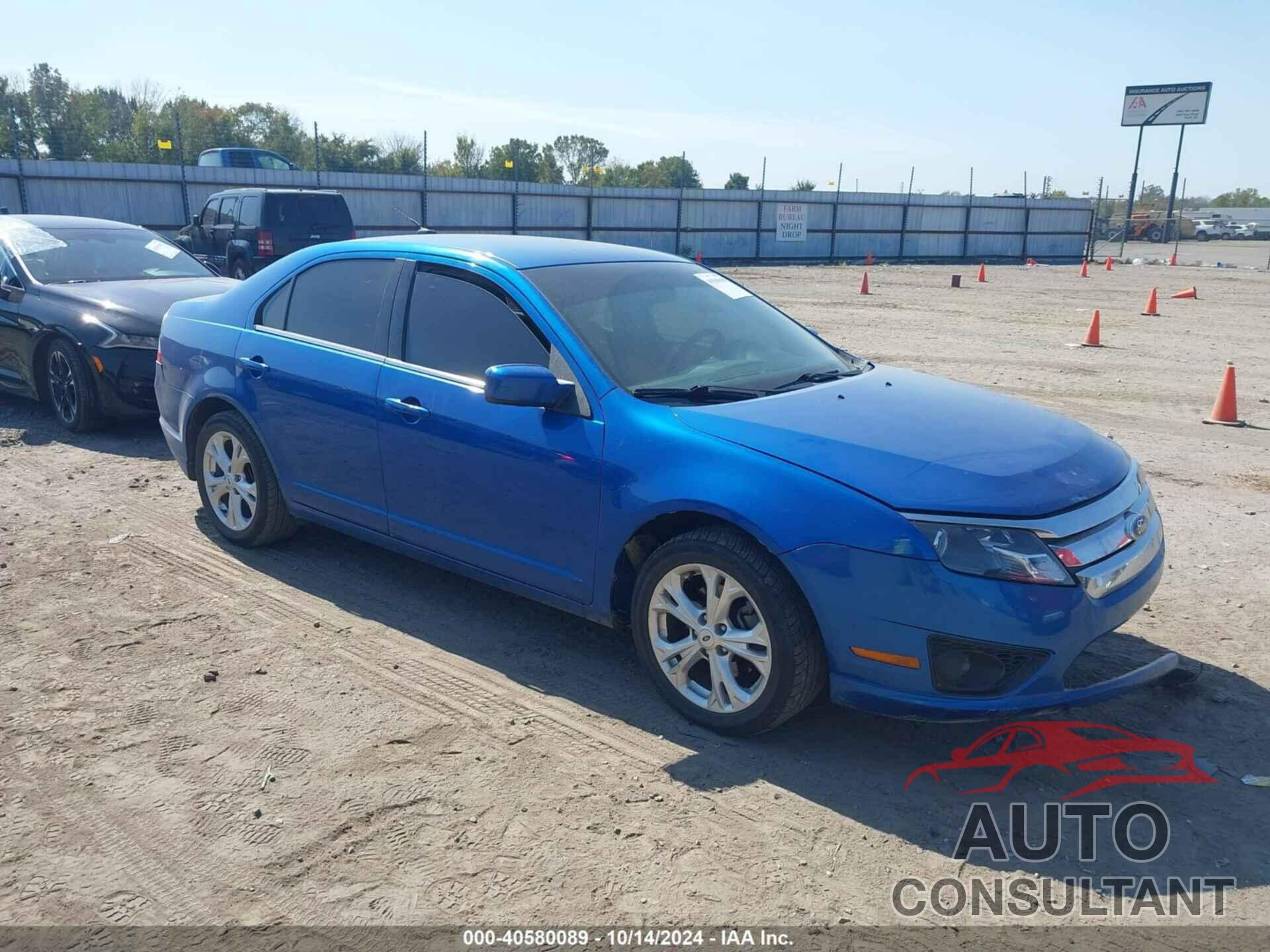 FORD FUSION 2012 - 3FAHP0HGXCR342646