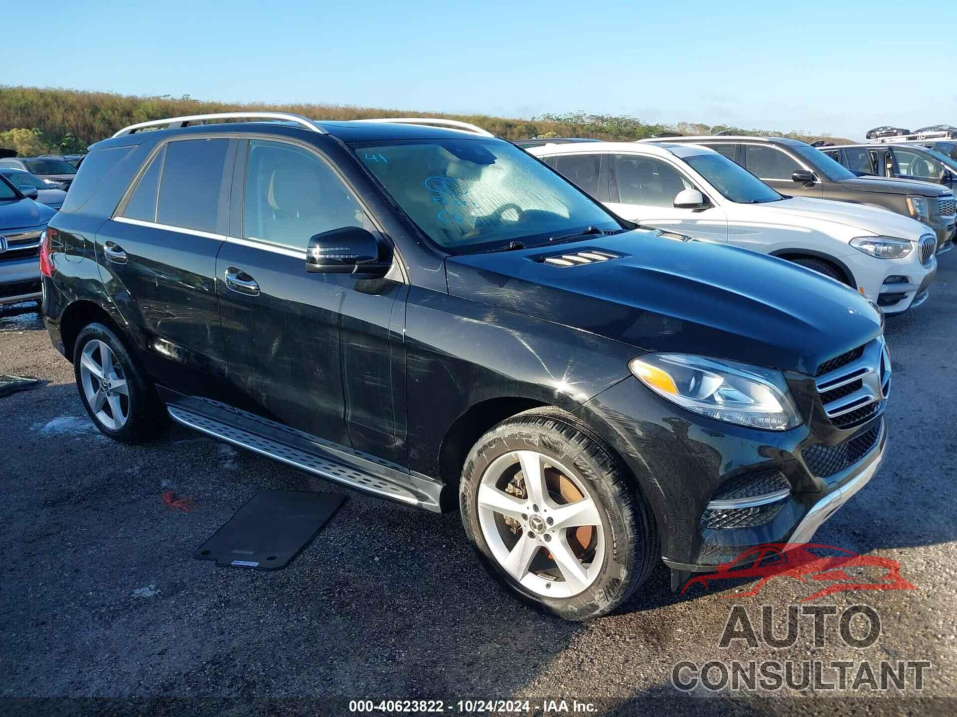 MERCEDES-BENZ GLE 350 2018 - 4JGDA5JBXJB091081