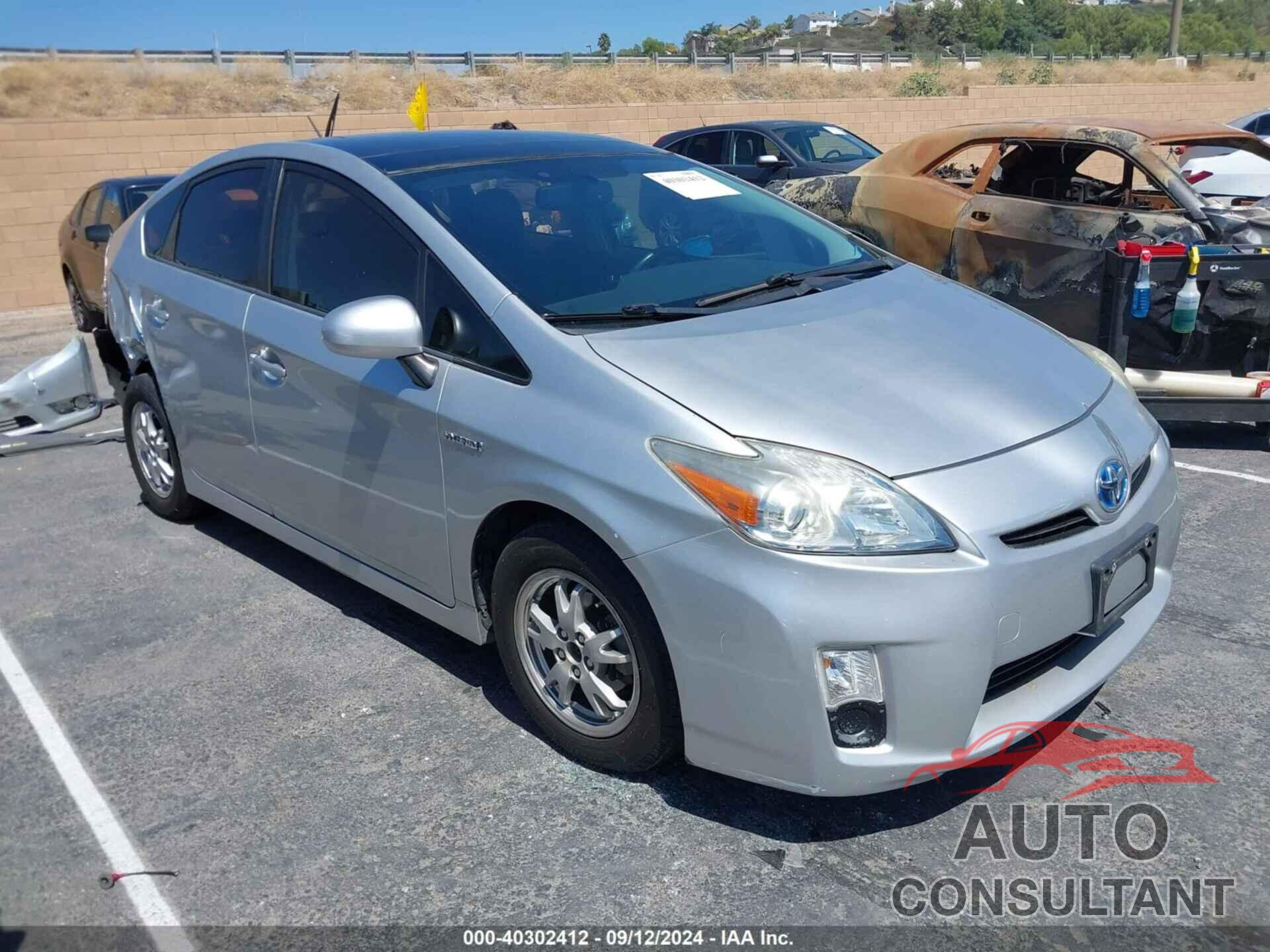 TOYOTA PRIUS 2010 - JTDKN3DUXA1006022