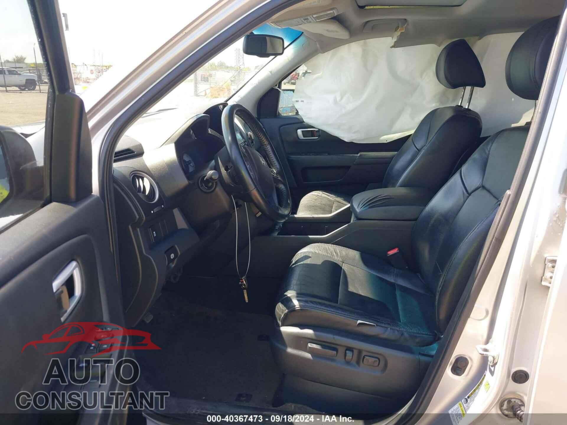 HONDA PILOT 2013 - 5FNYF3H5XDB031847