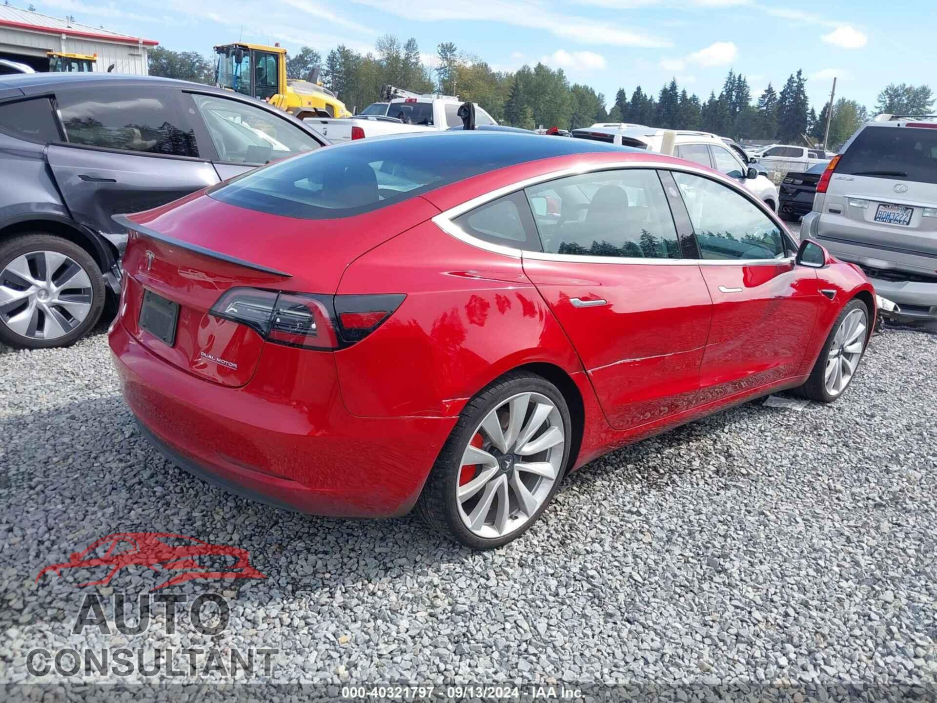 TESLA MODEL 3 2019 - 5YJ3E1EB6KF368024