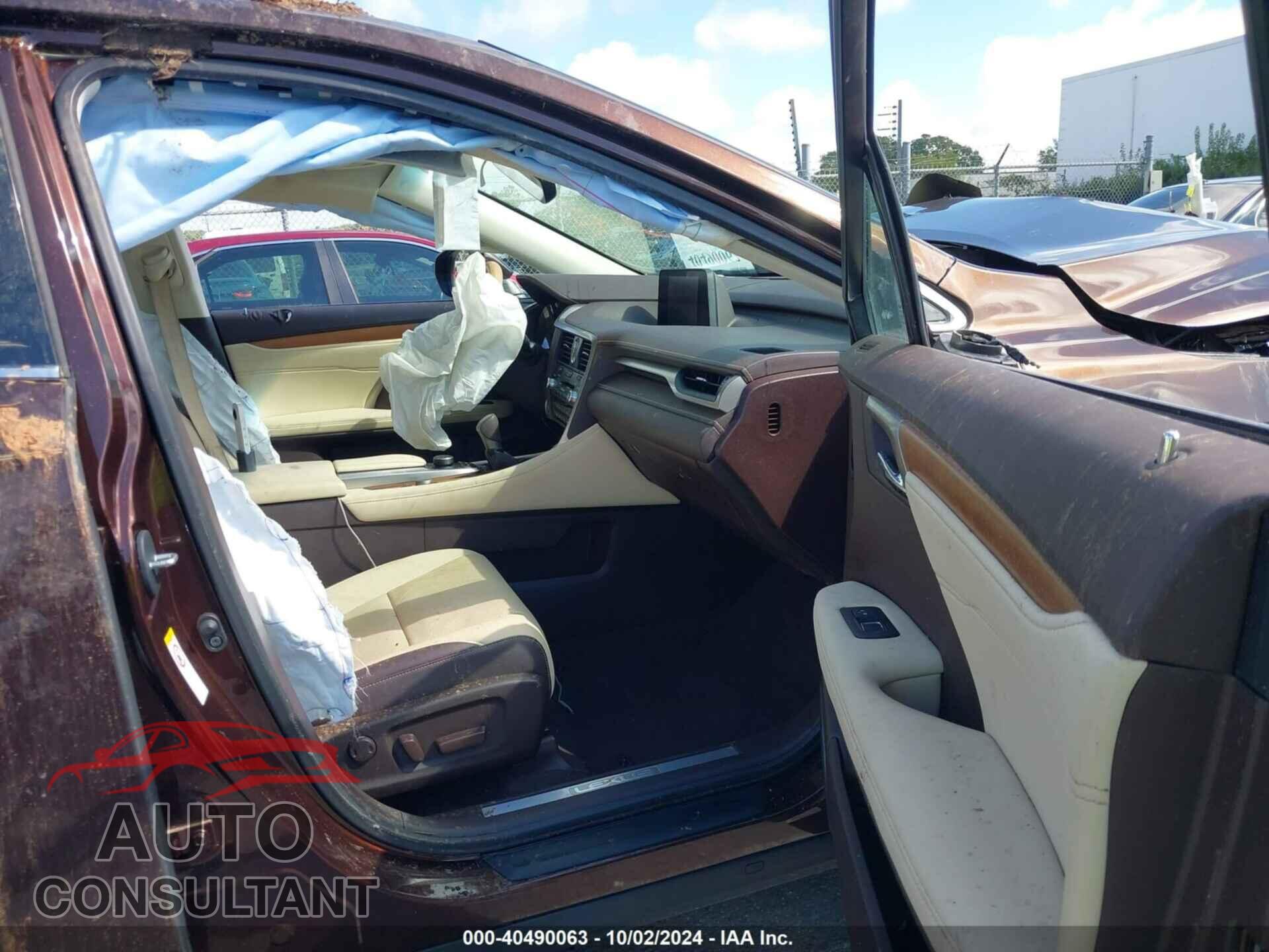 LEXUS RX 350 2016 - 2T2ZZMCAXGC008272