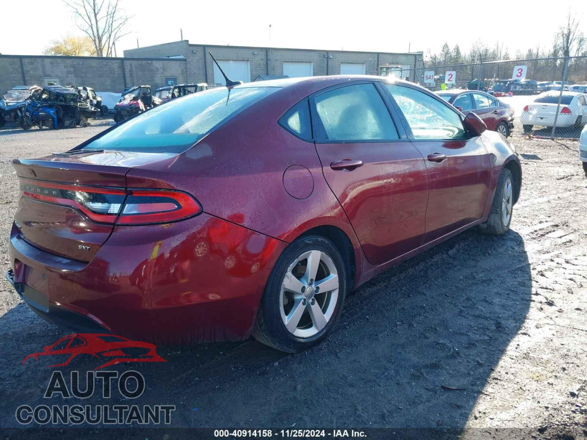 DODGE DART 2015 - 1C3CDFBB5FD375018