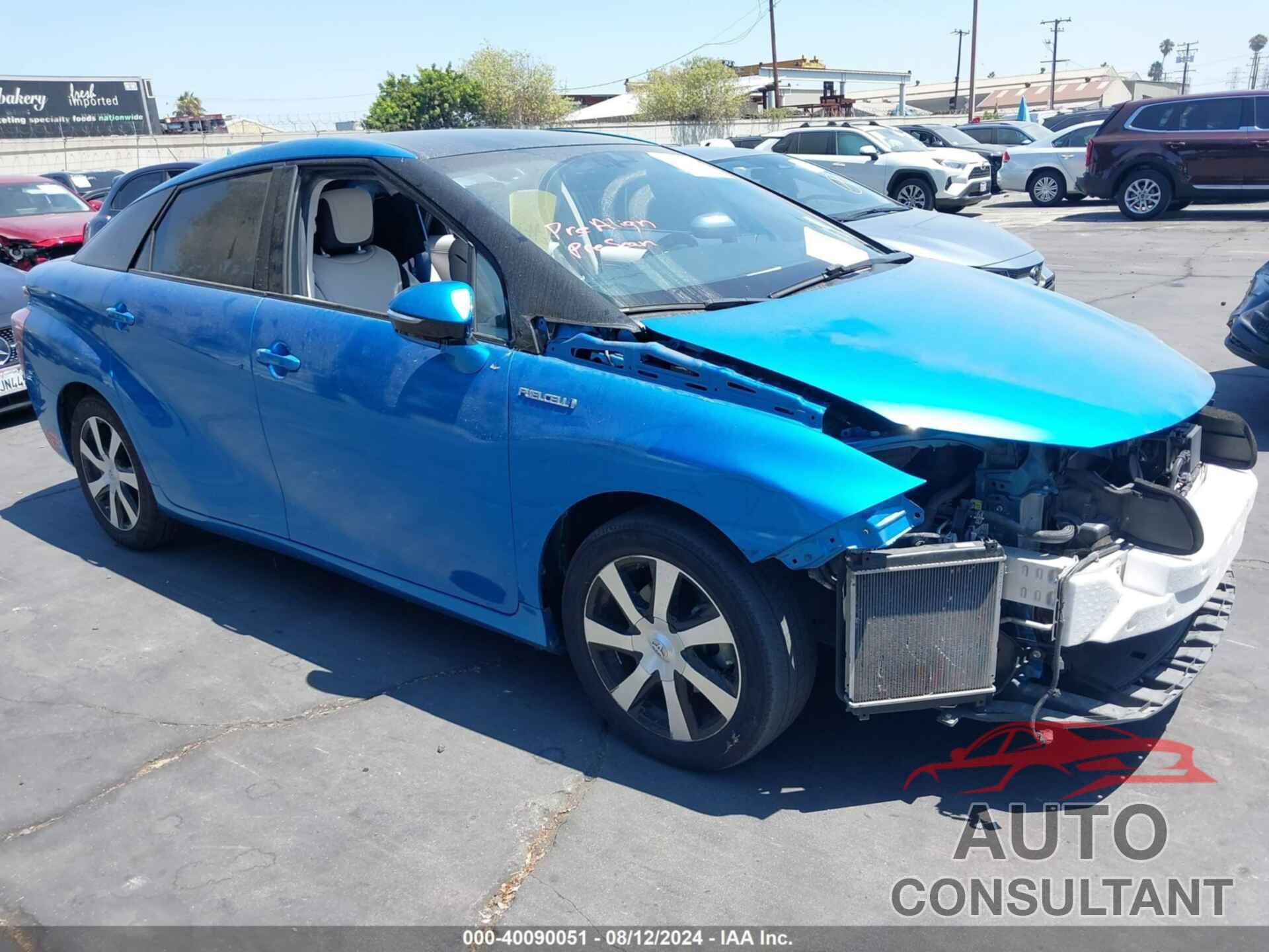 TOYOTA MIRAI 2017 - JTDBVRBD0HA003128