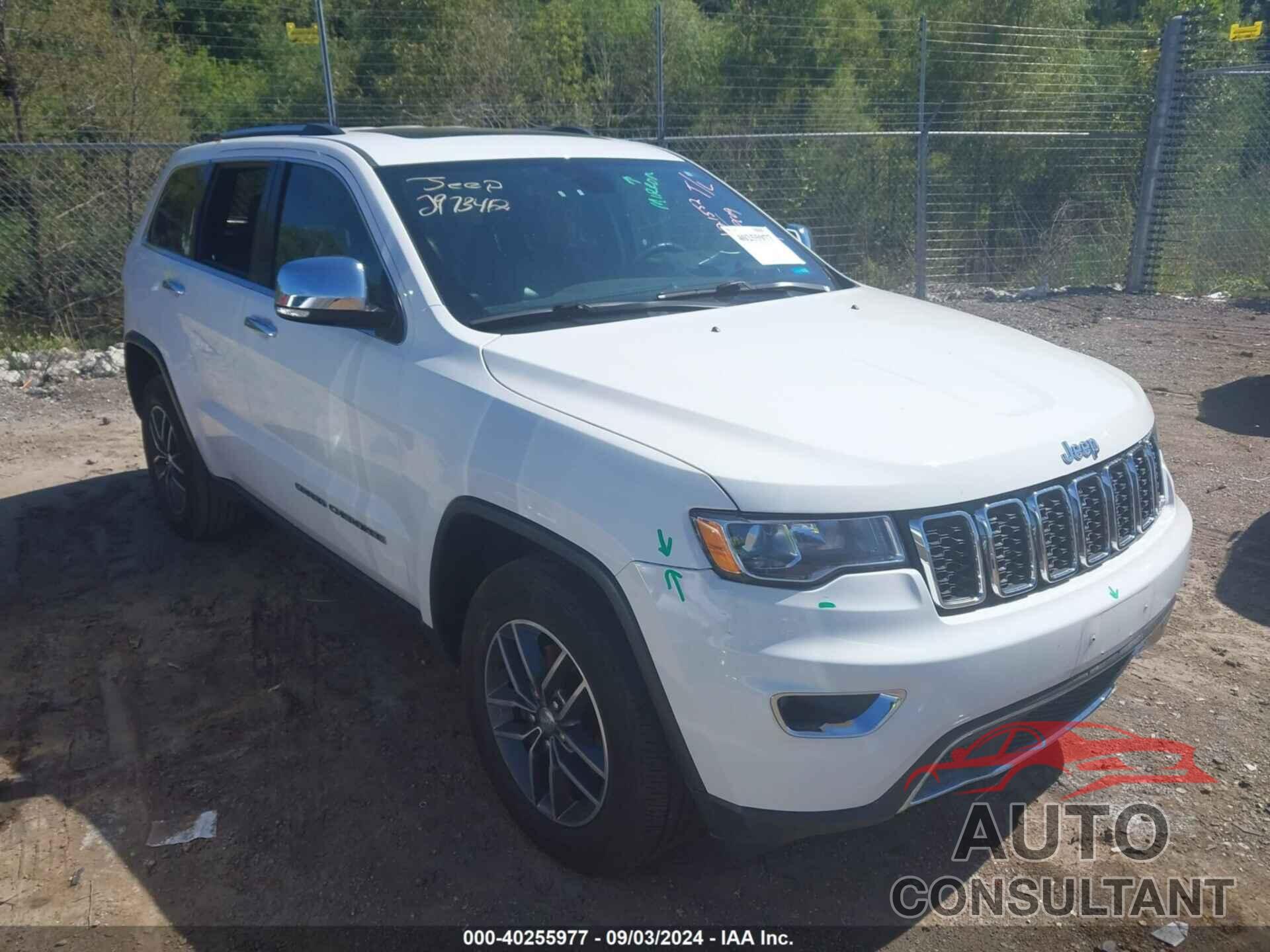 JEEP GRAND CHEROKEE 2017 - 1C4RJFBG4HC942984