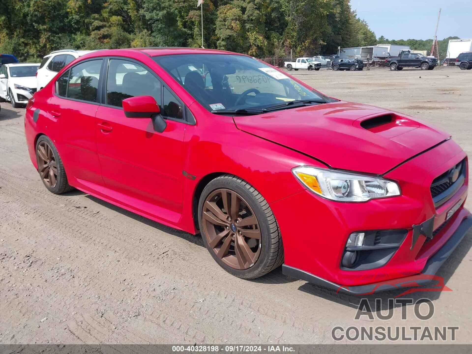 SUBARU WRX 2017 - JF1VA1E65H9830136