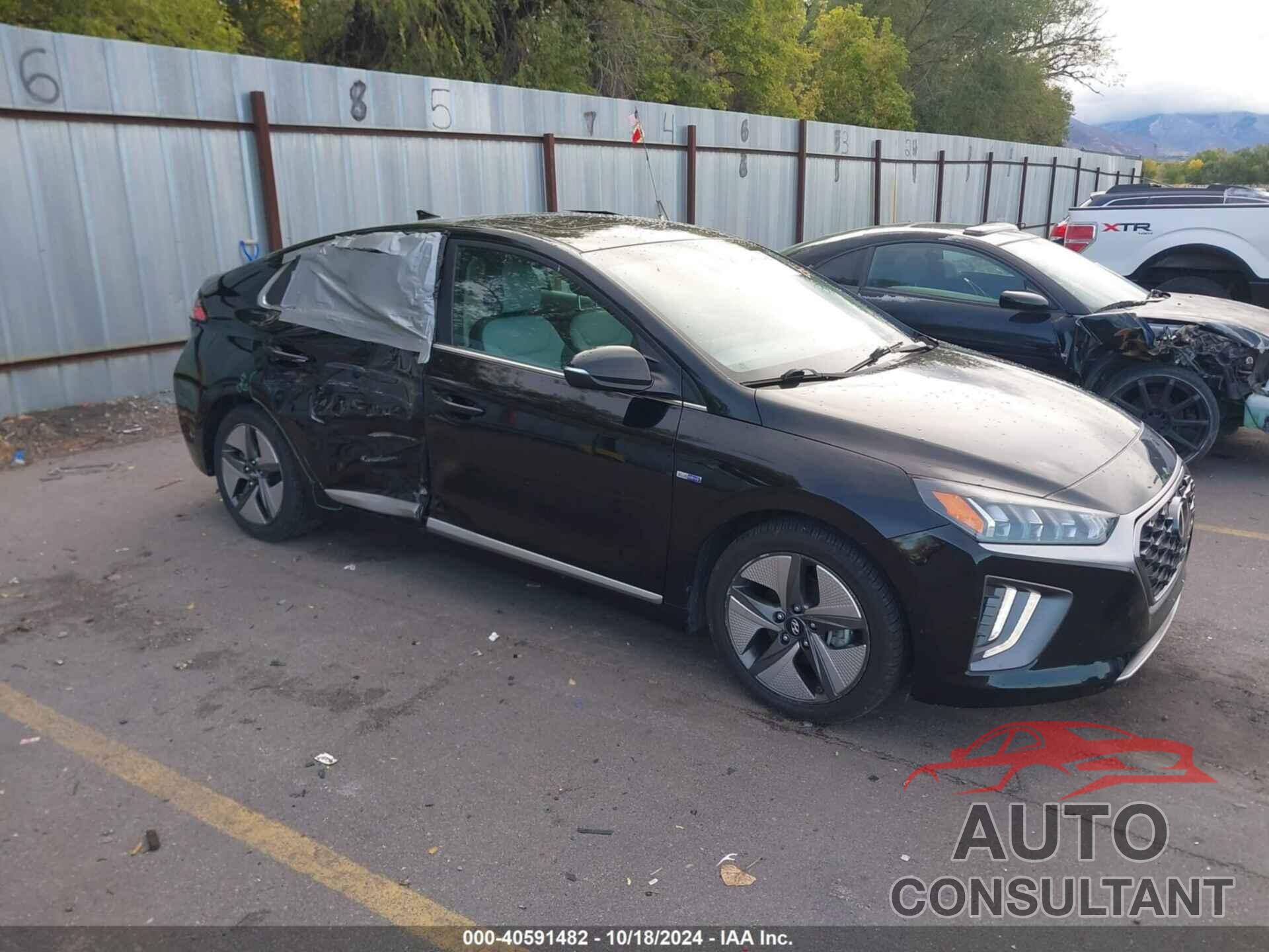 HYUNDAI IONIQ HYBRID 2020 - KMHC85LC7LU227414