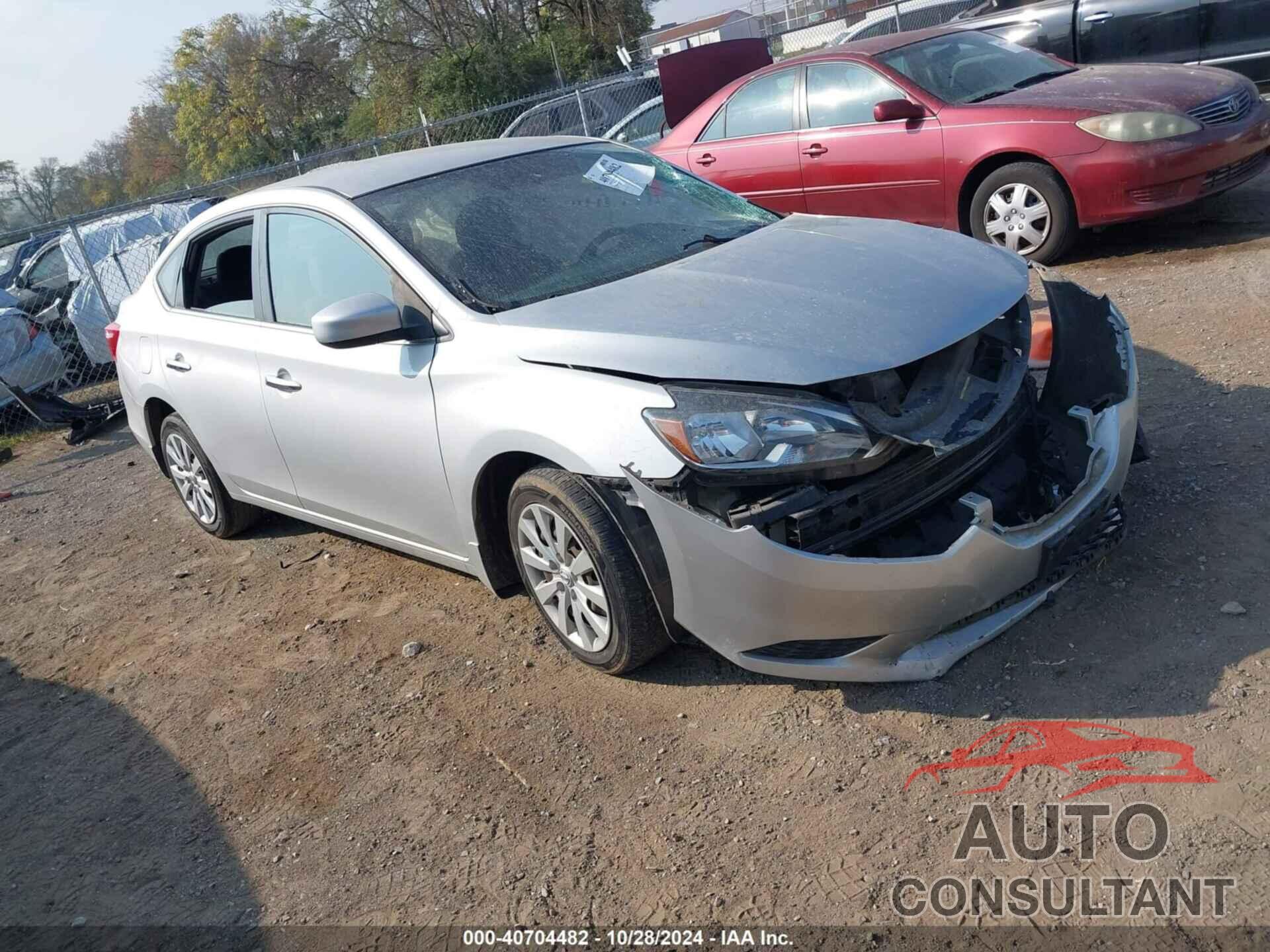 NISSAN SENTRA 2017 - 3N1AB7AP9HY269377