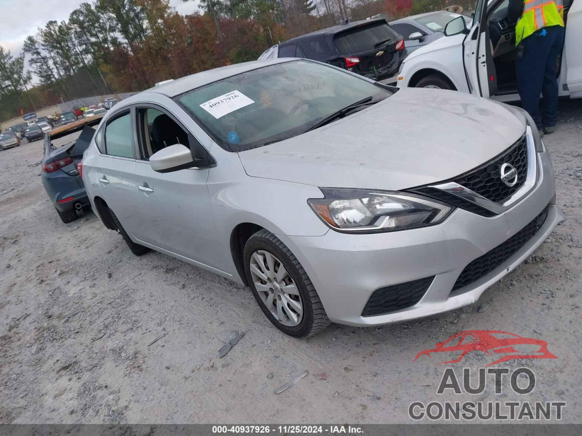 NISSAN SENTRA 2019 - 3N1AB7AP2KY226362