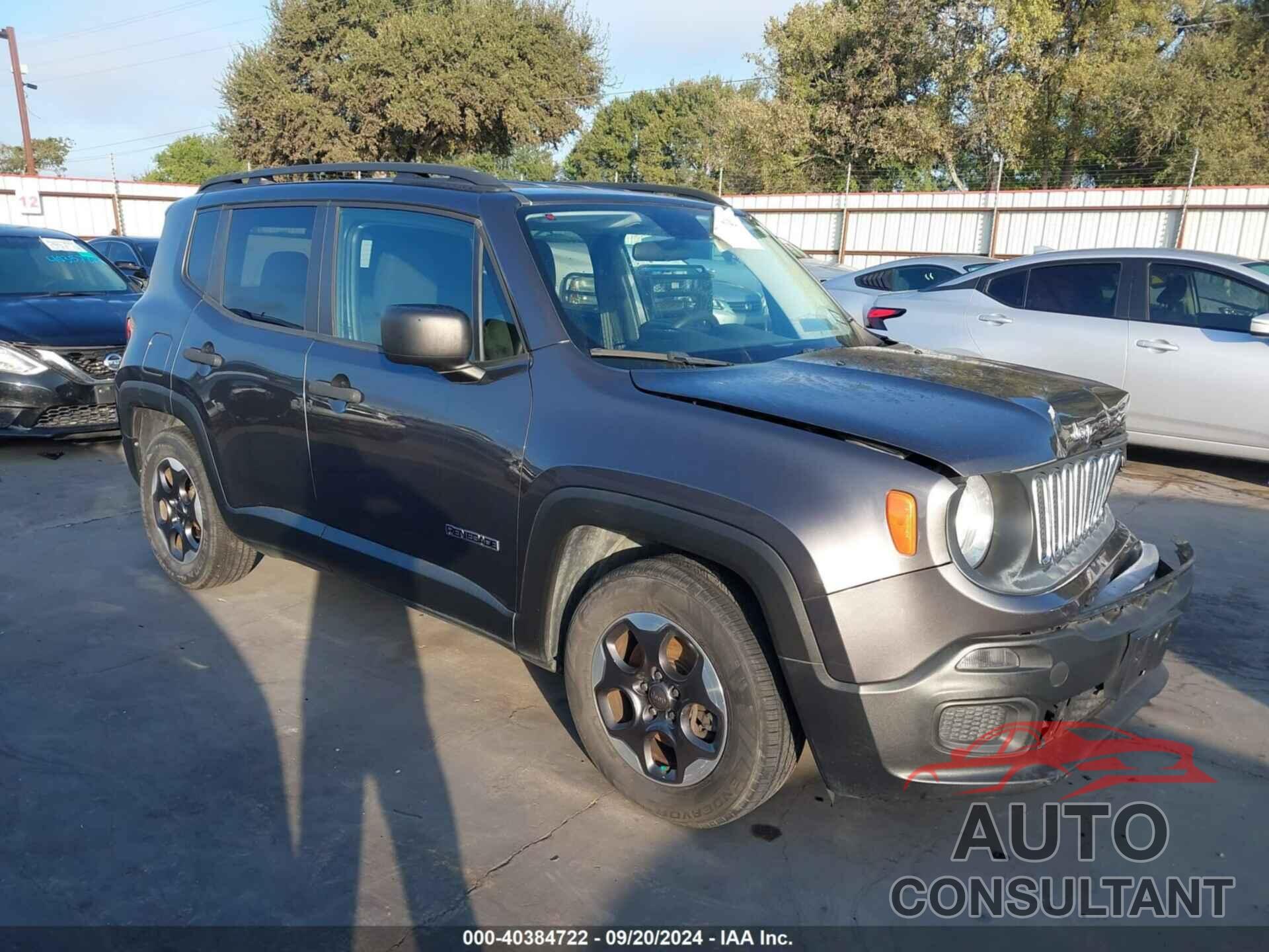 JEEP RENEGADE 2017 - ZACCJAAB9HPF42218