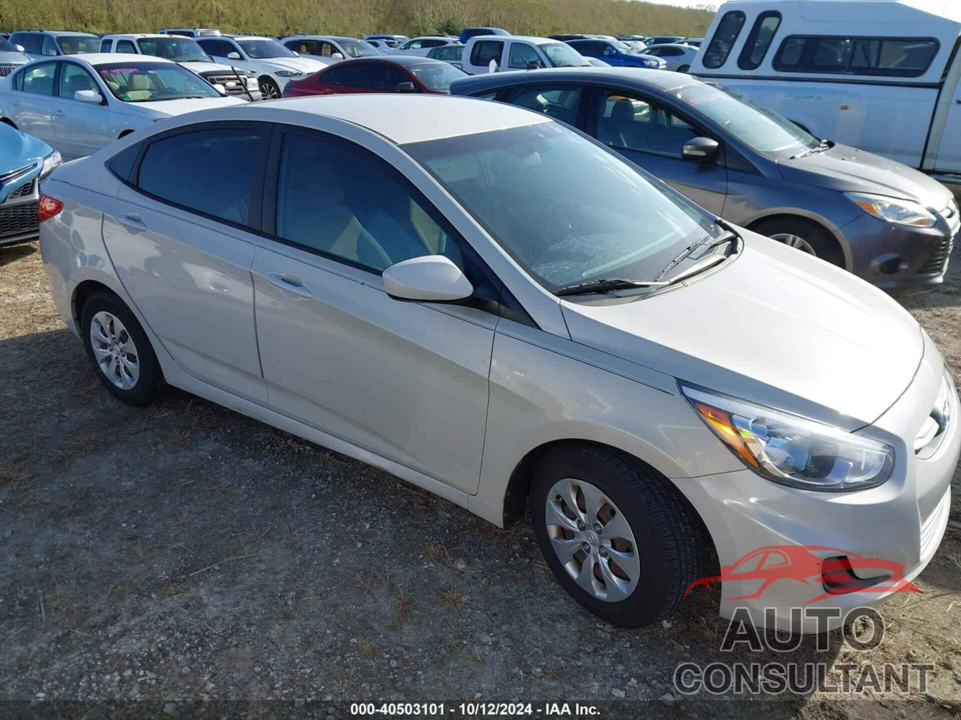 HYUNDAI ACCENT 2016 - KMHCT4AE9GU943203