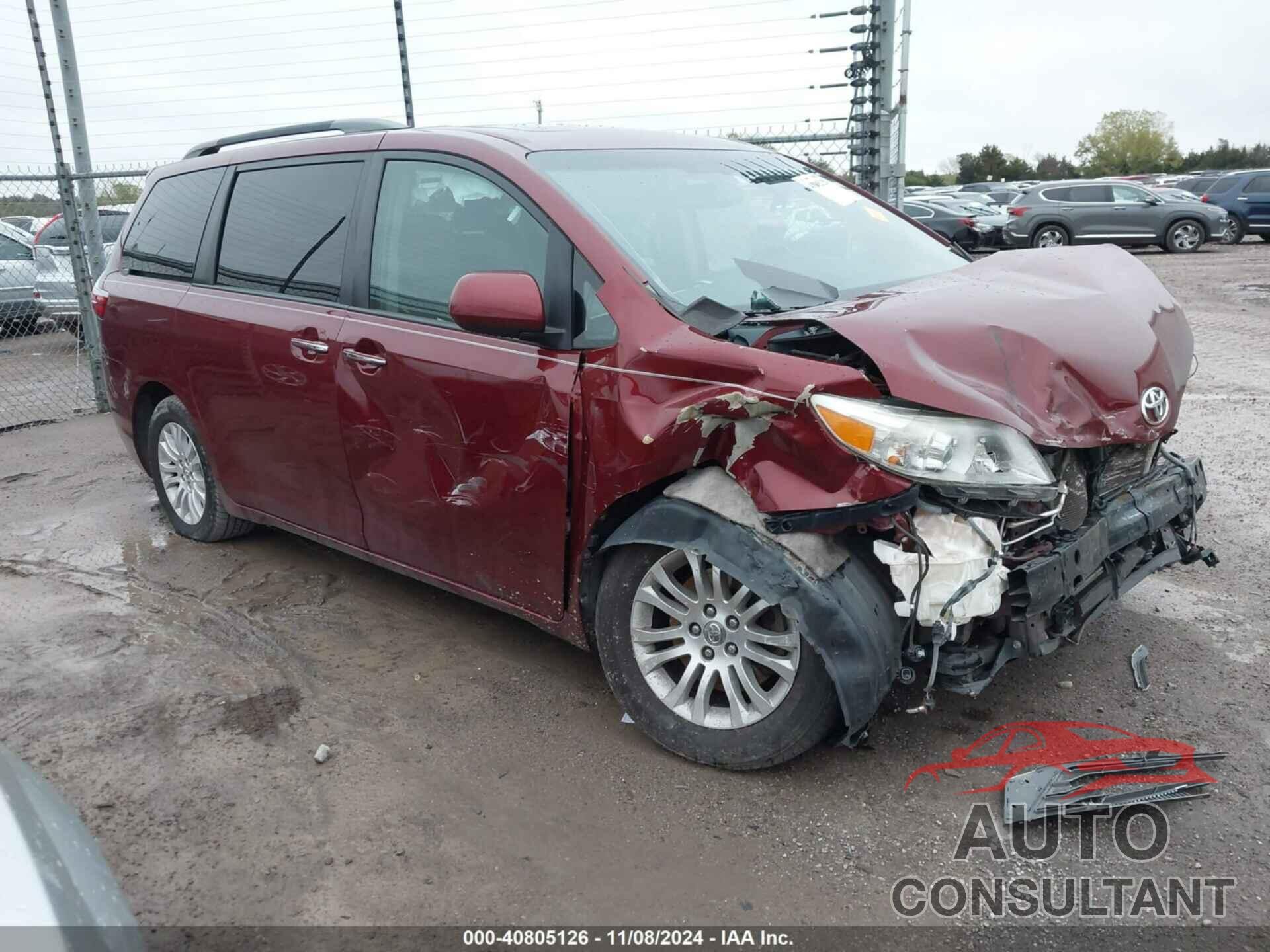 TOYOTA SIENNA 2015 - 5TDYK3DC4FS562945