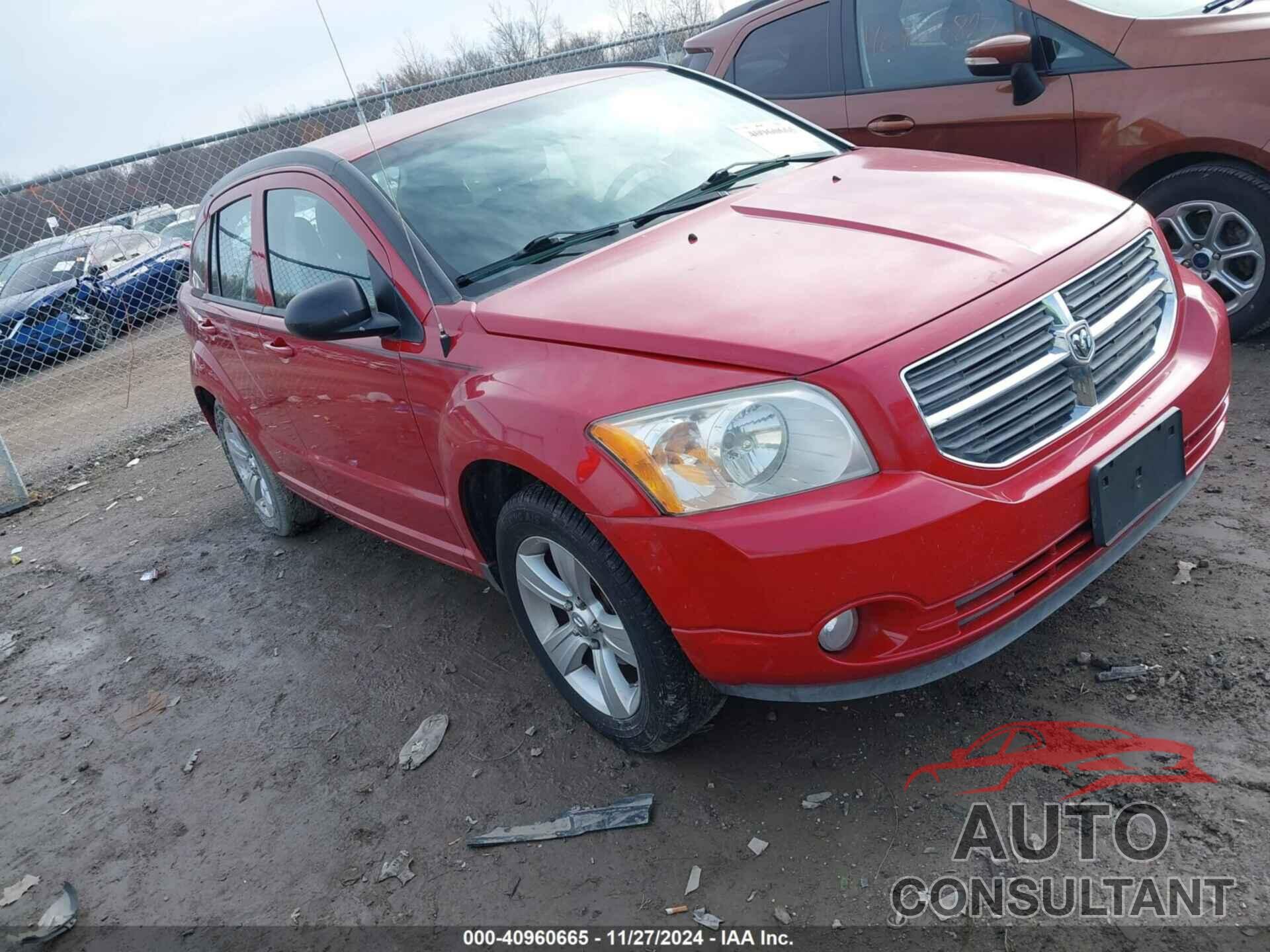 DODGE CALIBER 2012 - 1C3CDWDA9CD529536