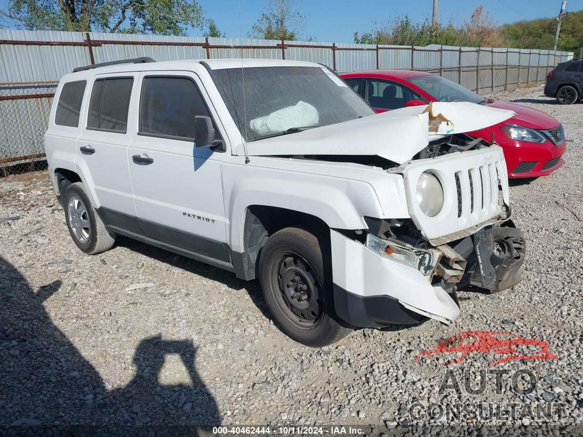 JEEP PATRIOT 2011 - 1J4NF1GB2BD278969