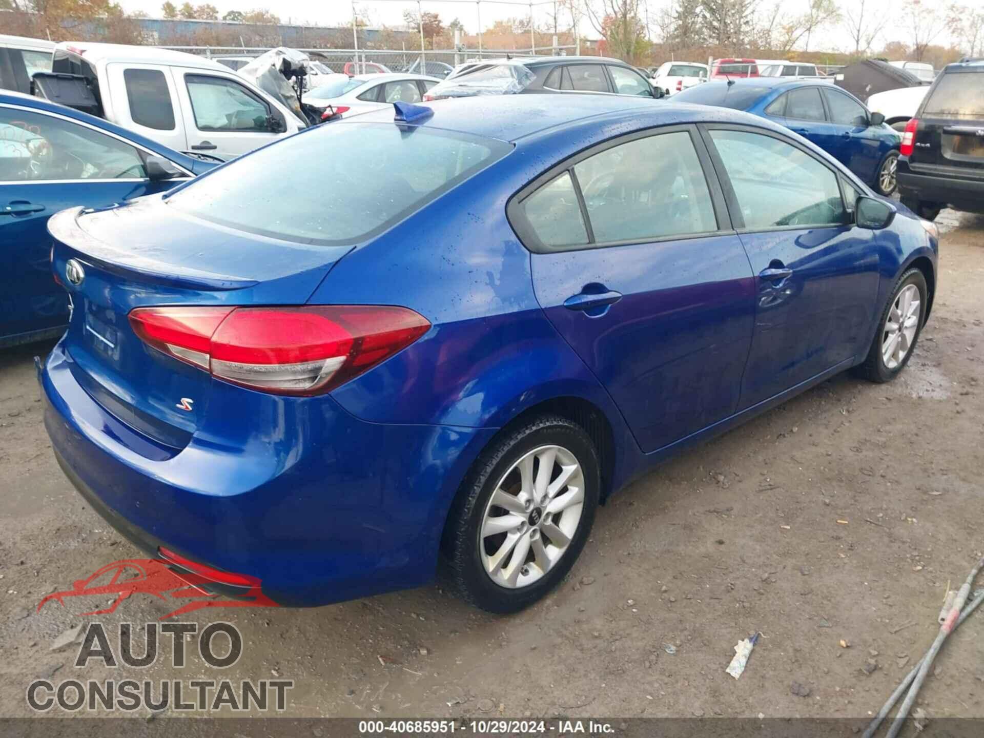 KIA FORTE 2017 - 3KPFL4A73HE157691