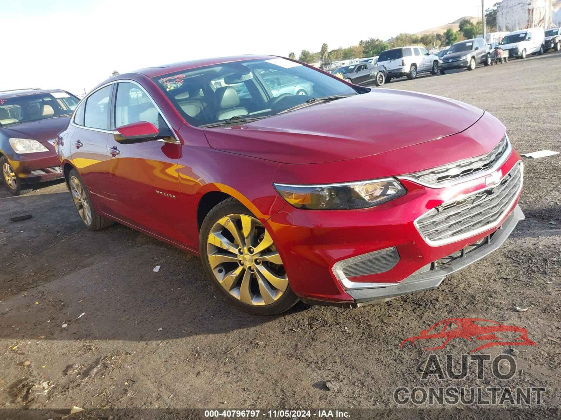 CHEVROLET MALIBU 2018 - 1G1ZE5SXXJF114613