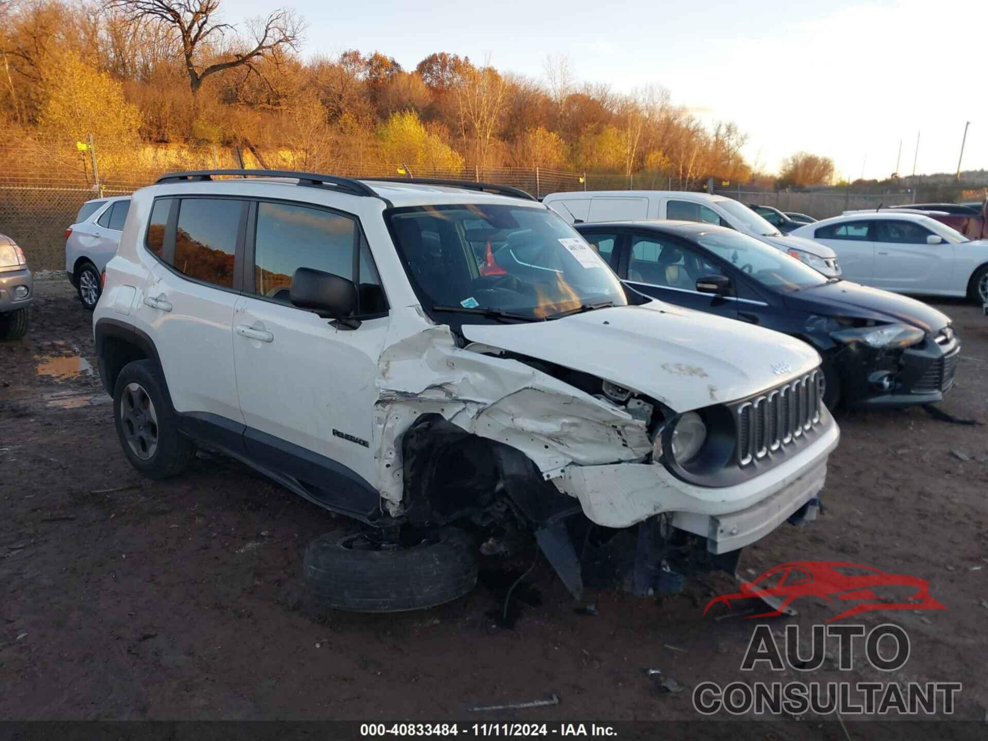 JEEP RENEGADE 2017 - ZACCJBABXHPG54760