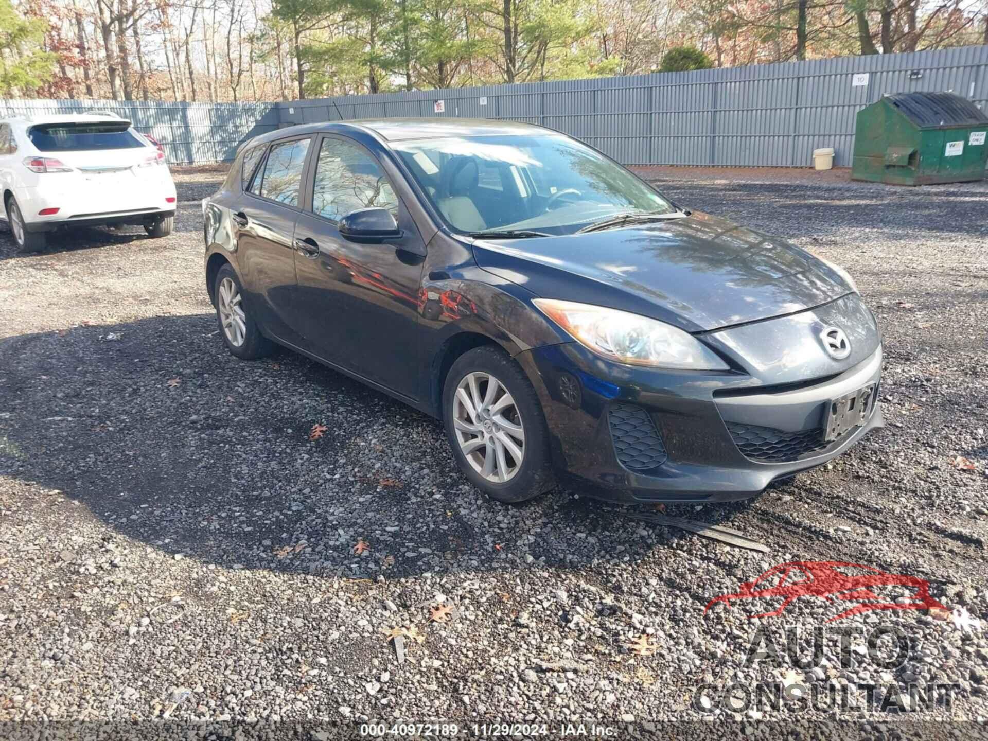 MAZDA MAZDA3 2012 - JM1BL1L84C1678143