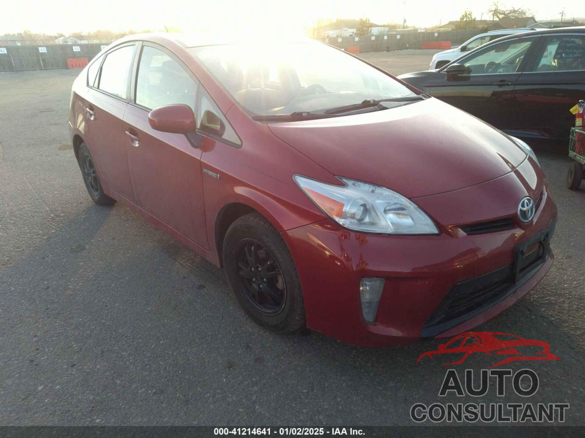 TOYOTA PRIUS 2012 - JTDKN3DU6C1542601