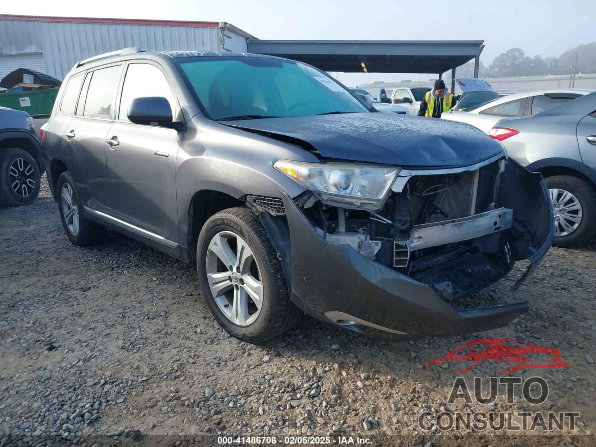 TOYOTA HIGHLANDER 2013 - 5TDYK3EH4DS135949