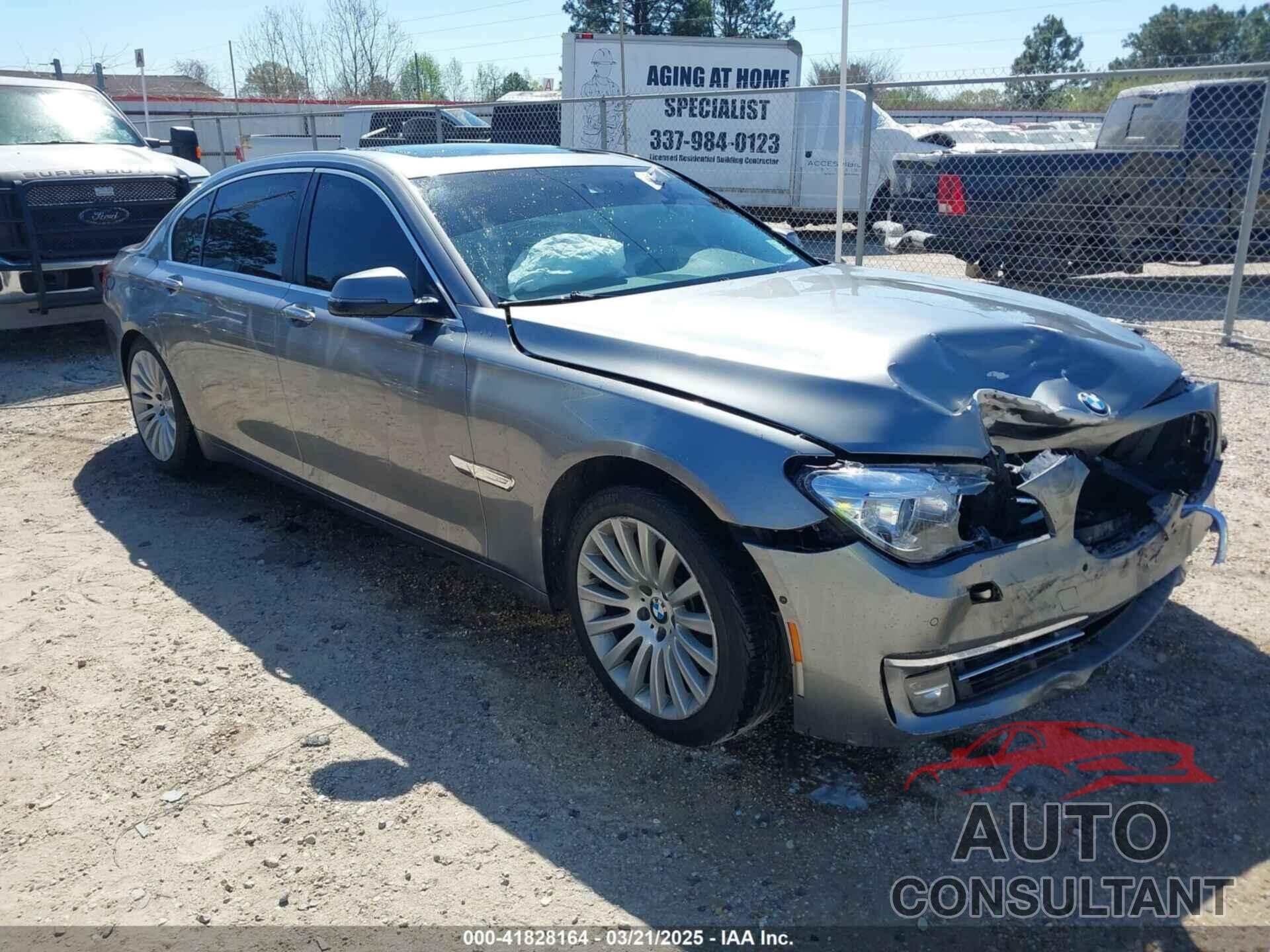 BMW 740LI 2013 - WBAYE4C50DD136742
