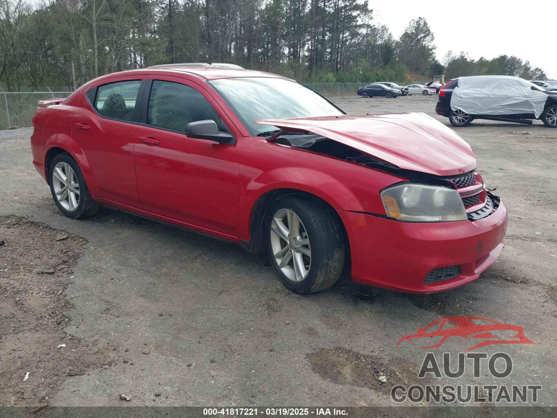 DODGE AVENGER 2014 - 1C3CDZAB0EN166152