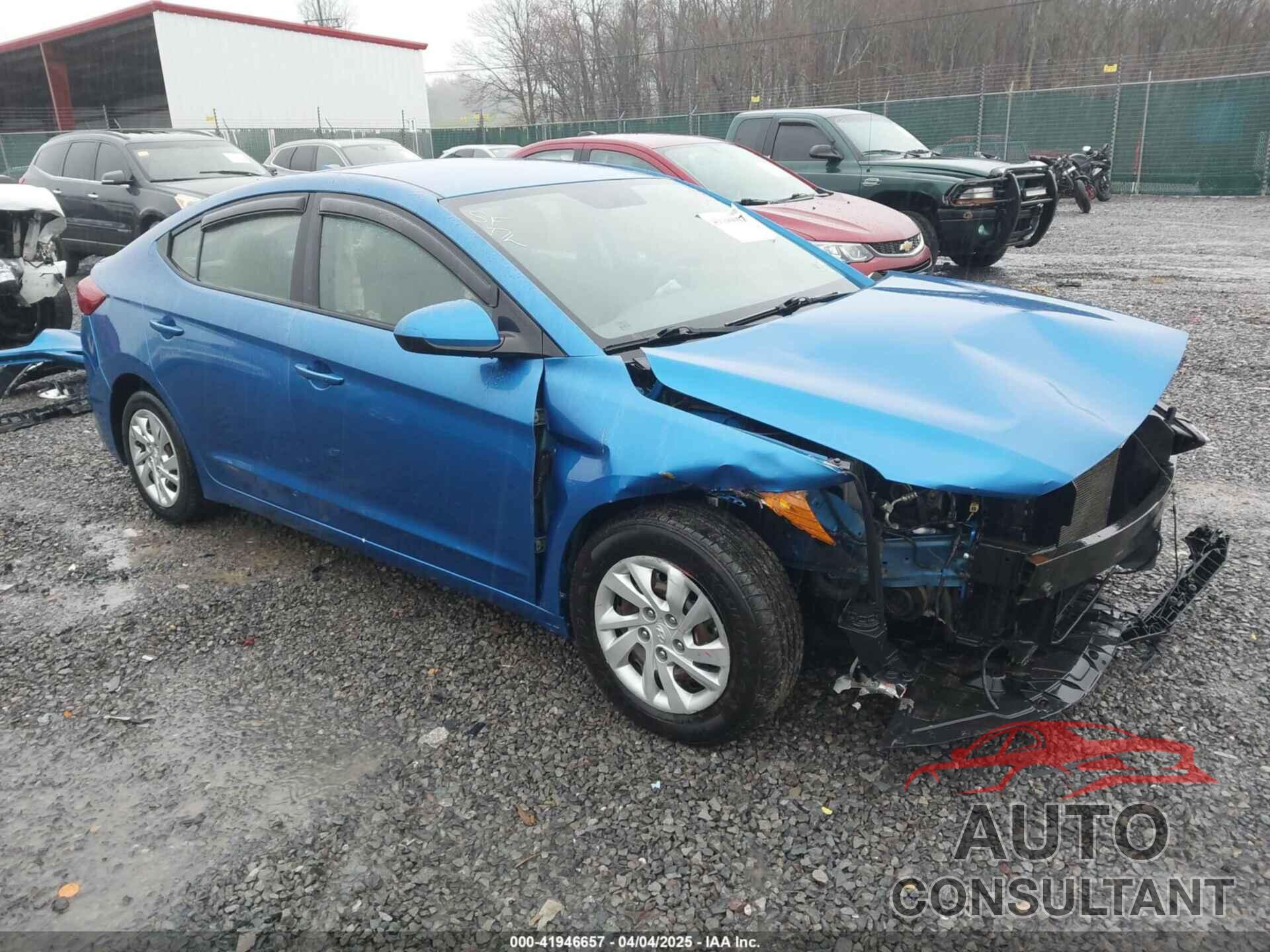 HYUNDAI ELANTRA 2017 - 5NPD74LF1HH068455