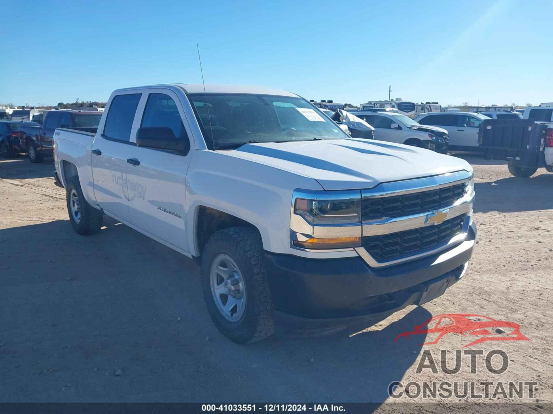 CHEVROLET SILVERADO 1500 2018 - 3GCUKNEC9JG333211