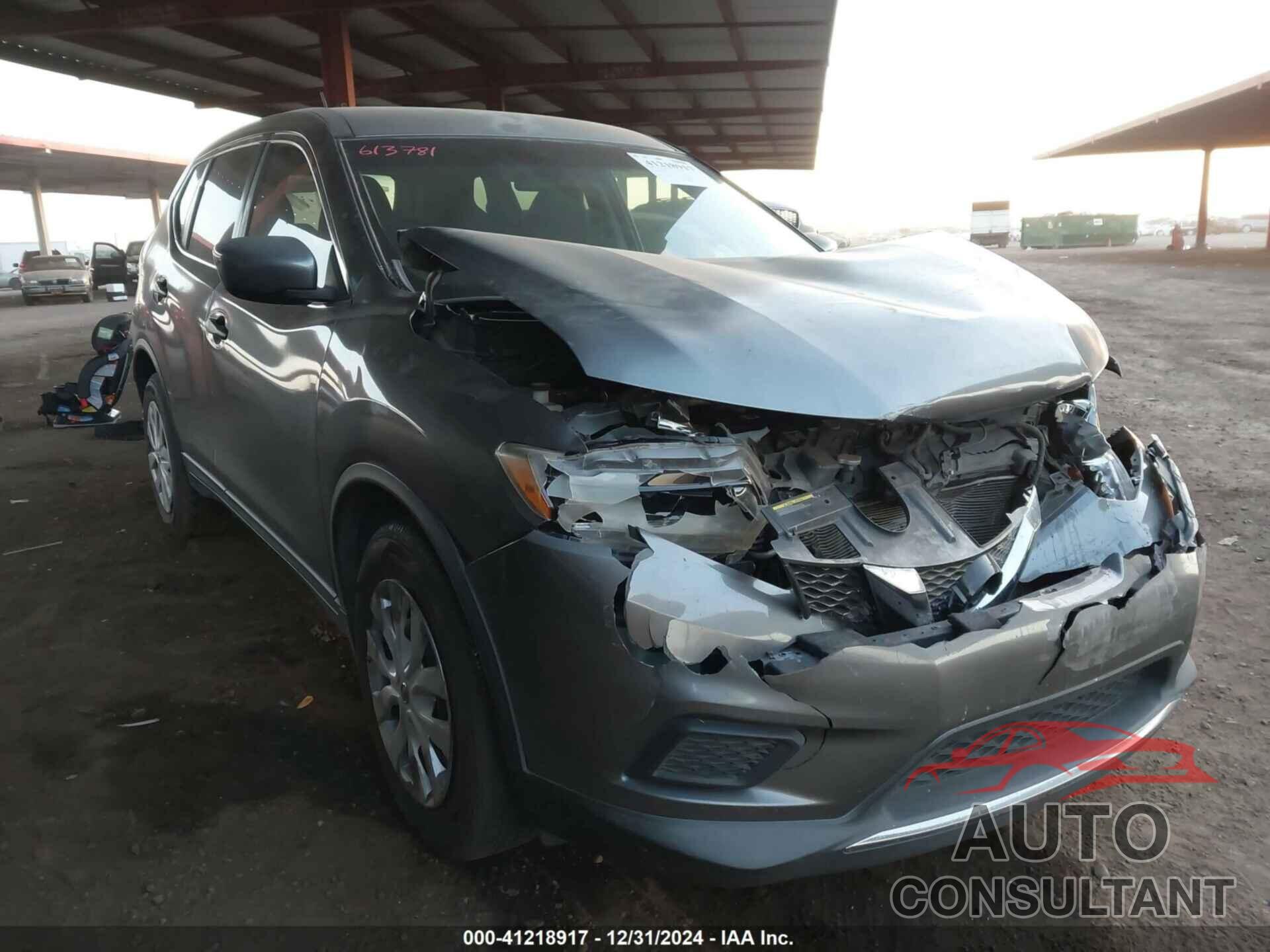 NISSAN ROGUE 2016 - KNMAT2MT9GP613781