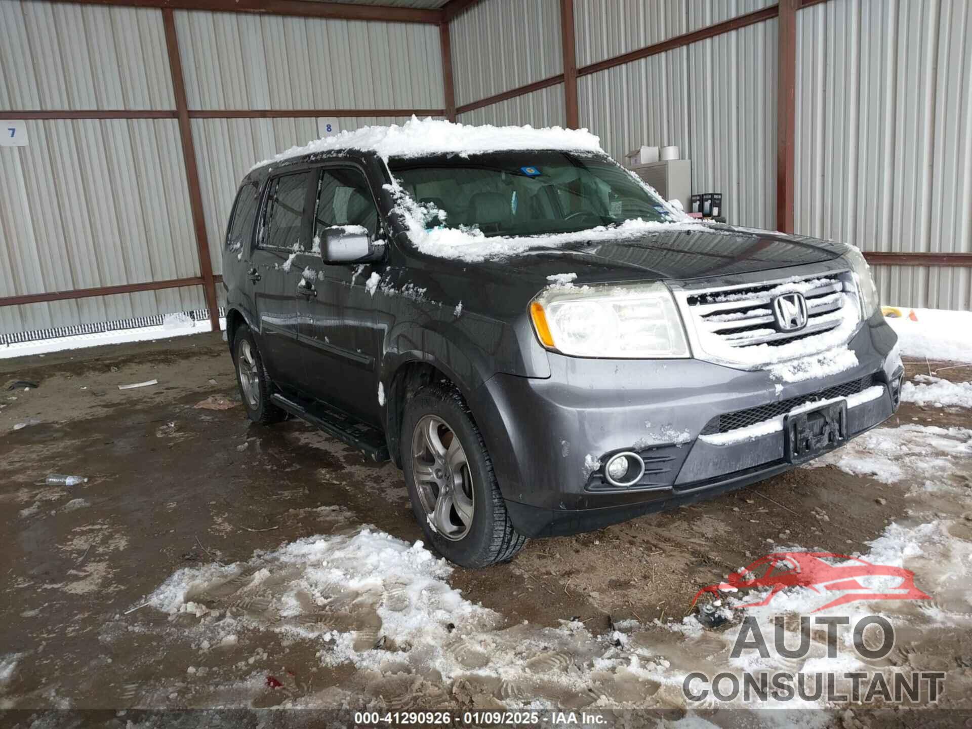 HONDA PILOT 2012 - 5FNYF3H67CB006184