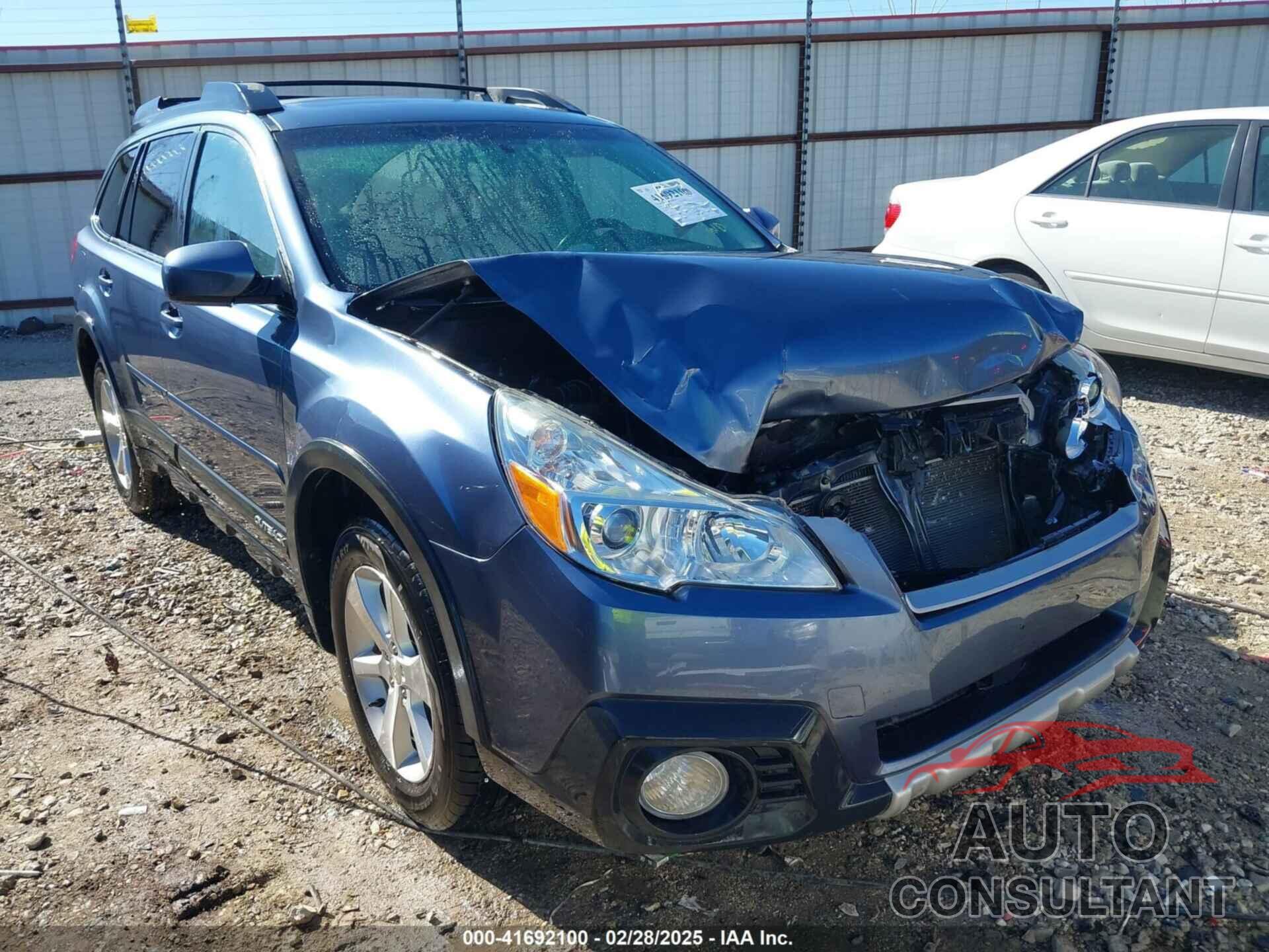 SUBARU OUTBACK 2014 - 4S4BRCNC3E3238624