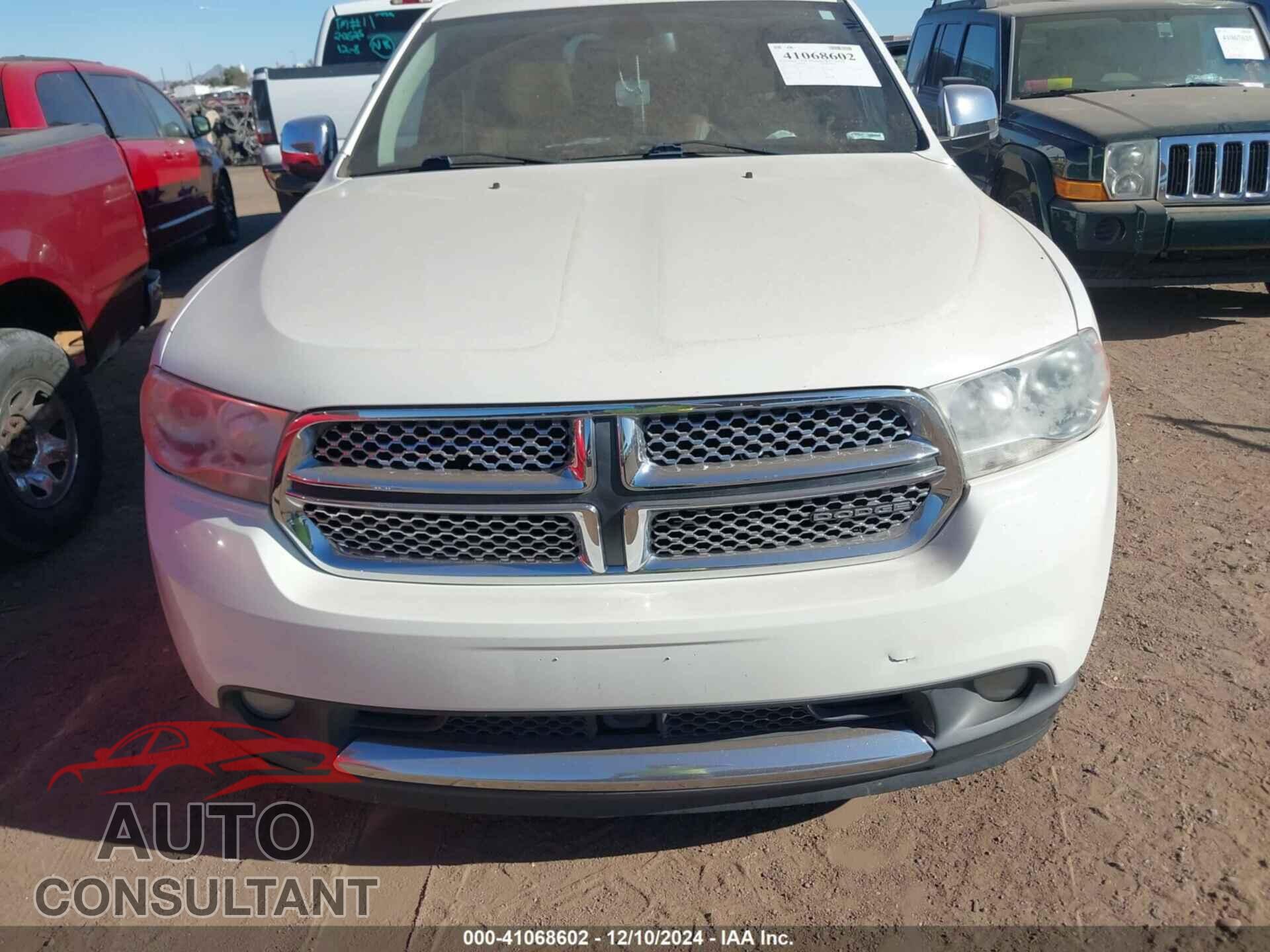 DODGE DURANGO 2012 - 1C4SDHET4CC130381