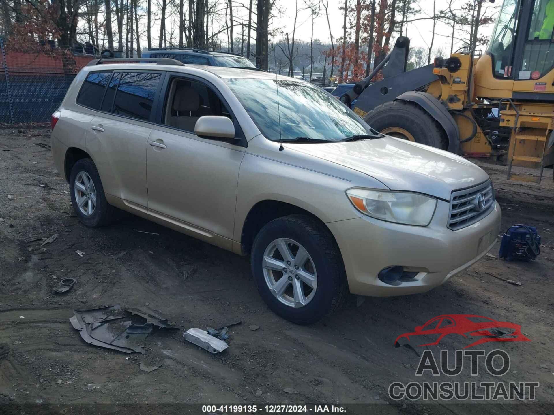 TOYOTA HIGHLANDER 2009 - JTEDS41AX92086425