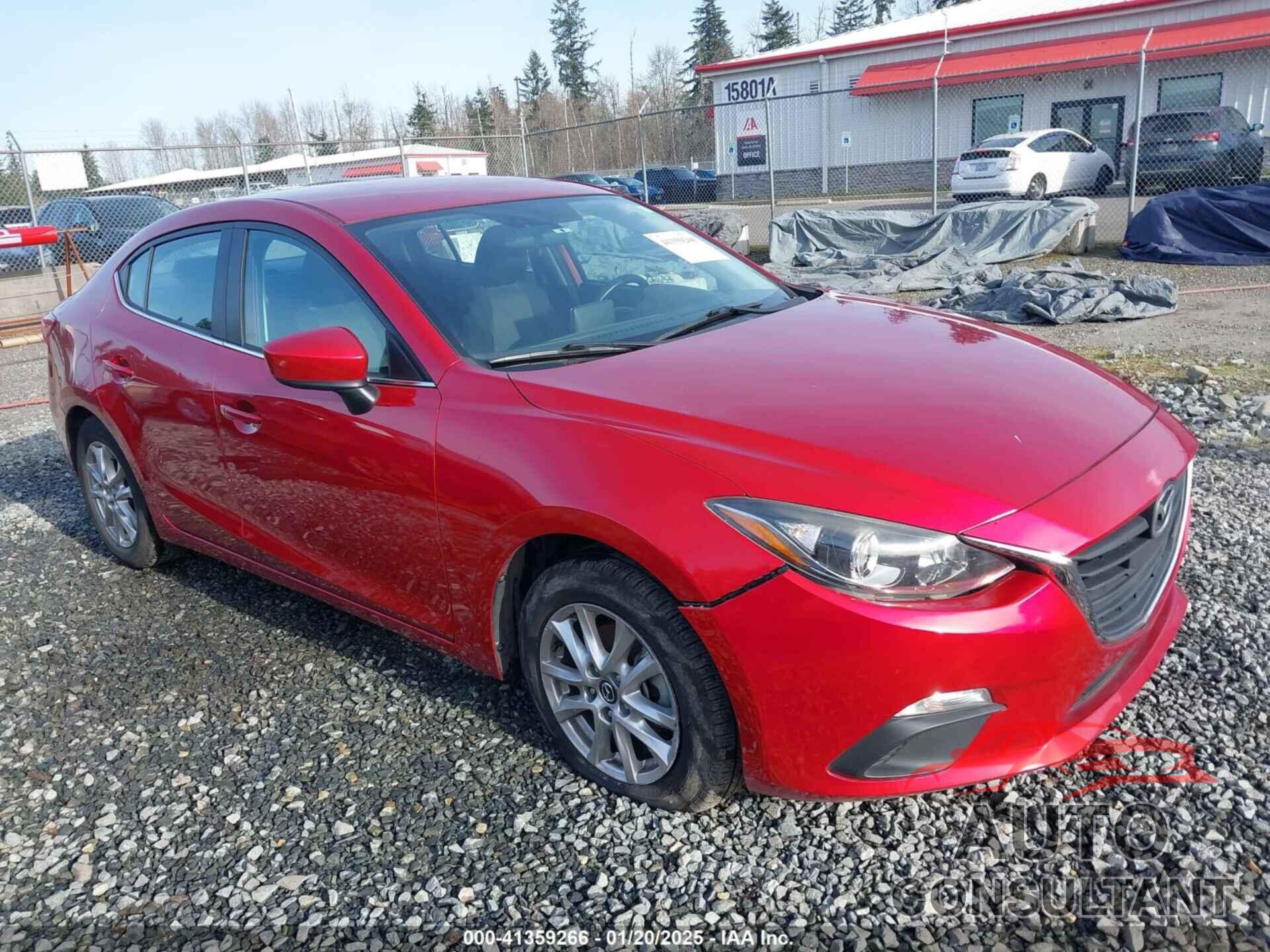 MAZDA MAZDA3 2016 - JM1BM1U77G1302741