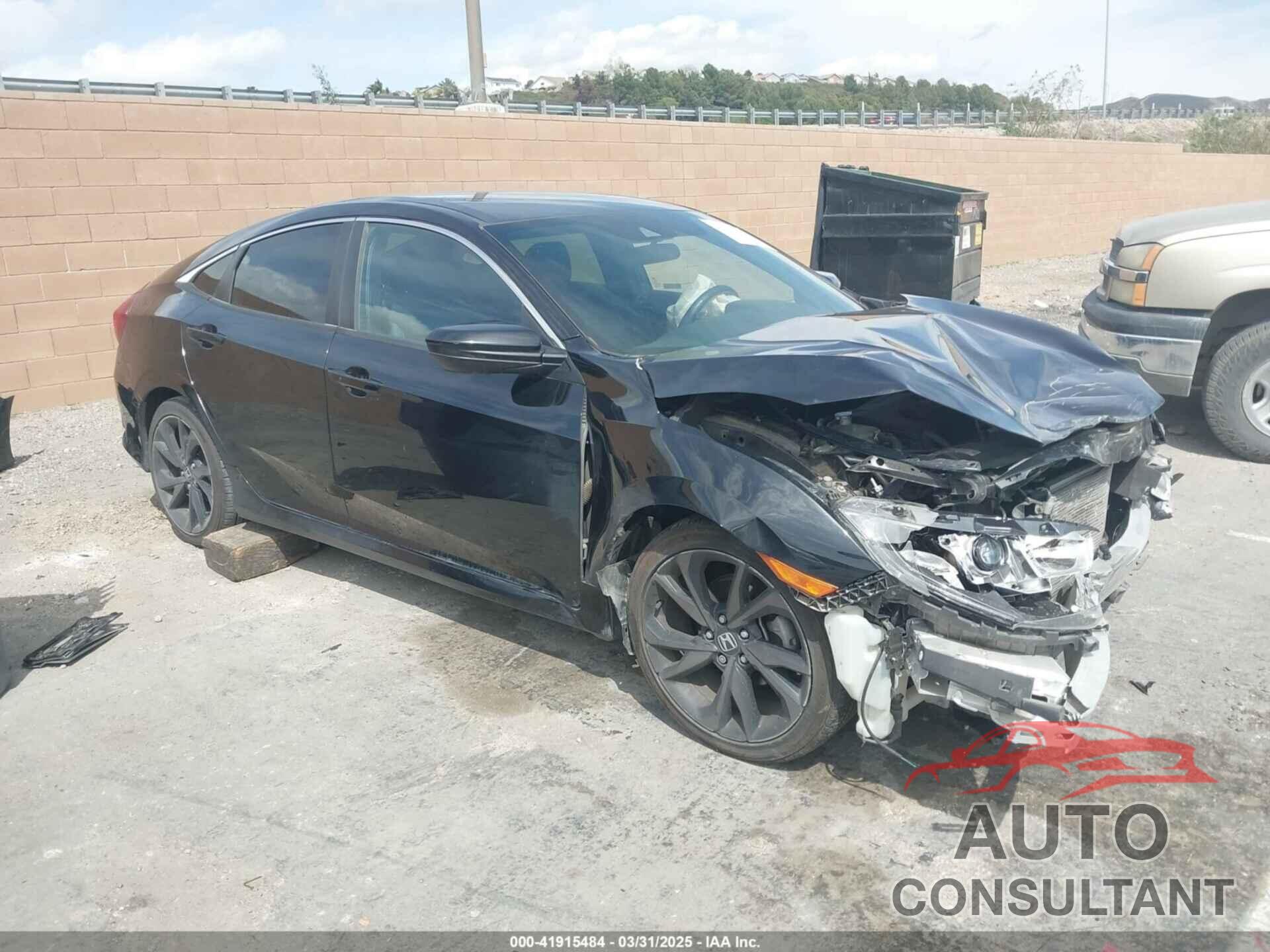HONDA CIVIC 2020 - 19XFC2F82LE212906