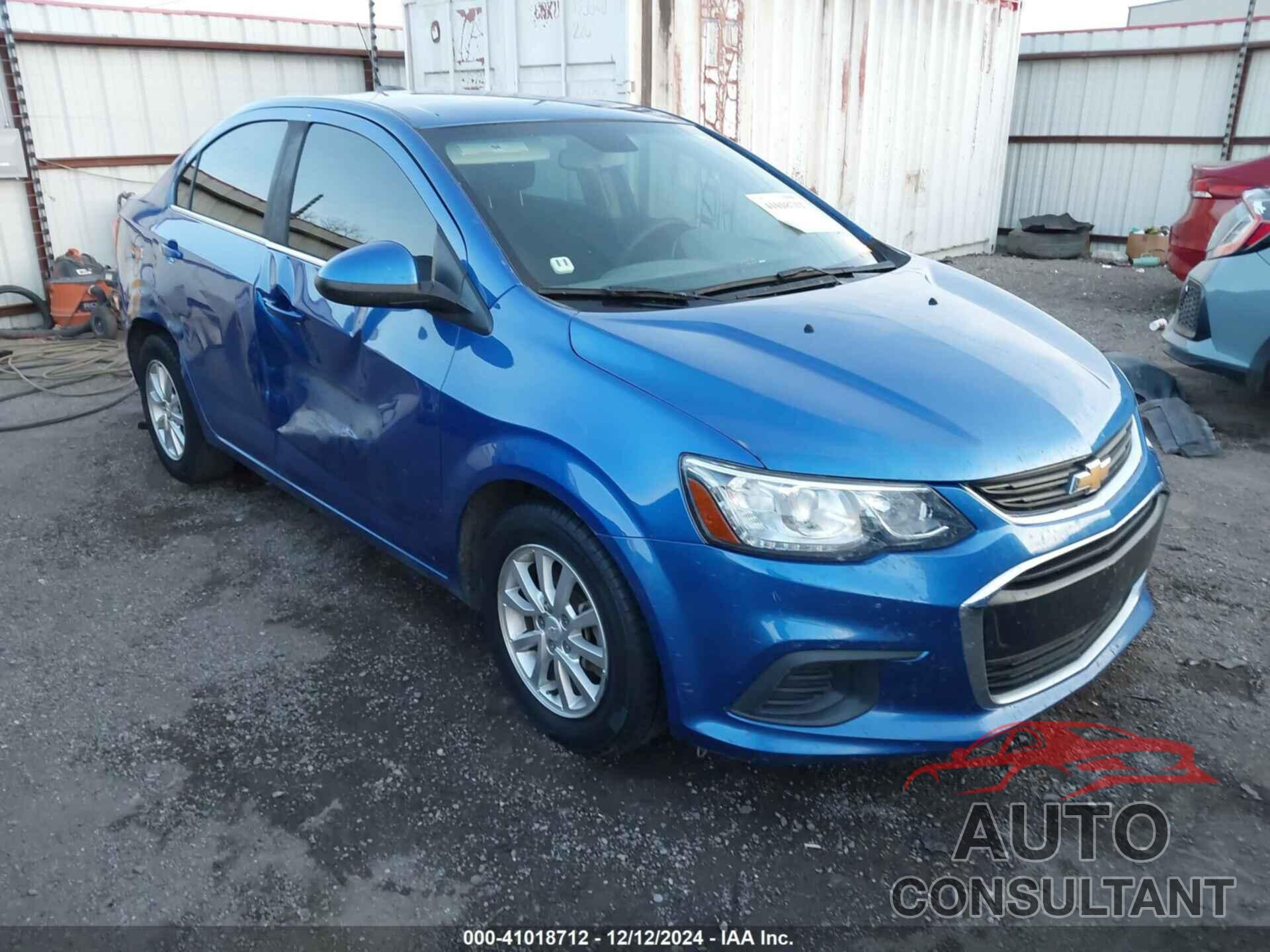 CHEVROLET SONIC 2019 - 1G1JD5SB0K4150134