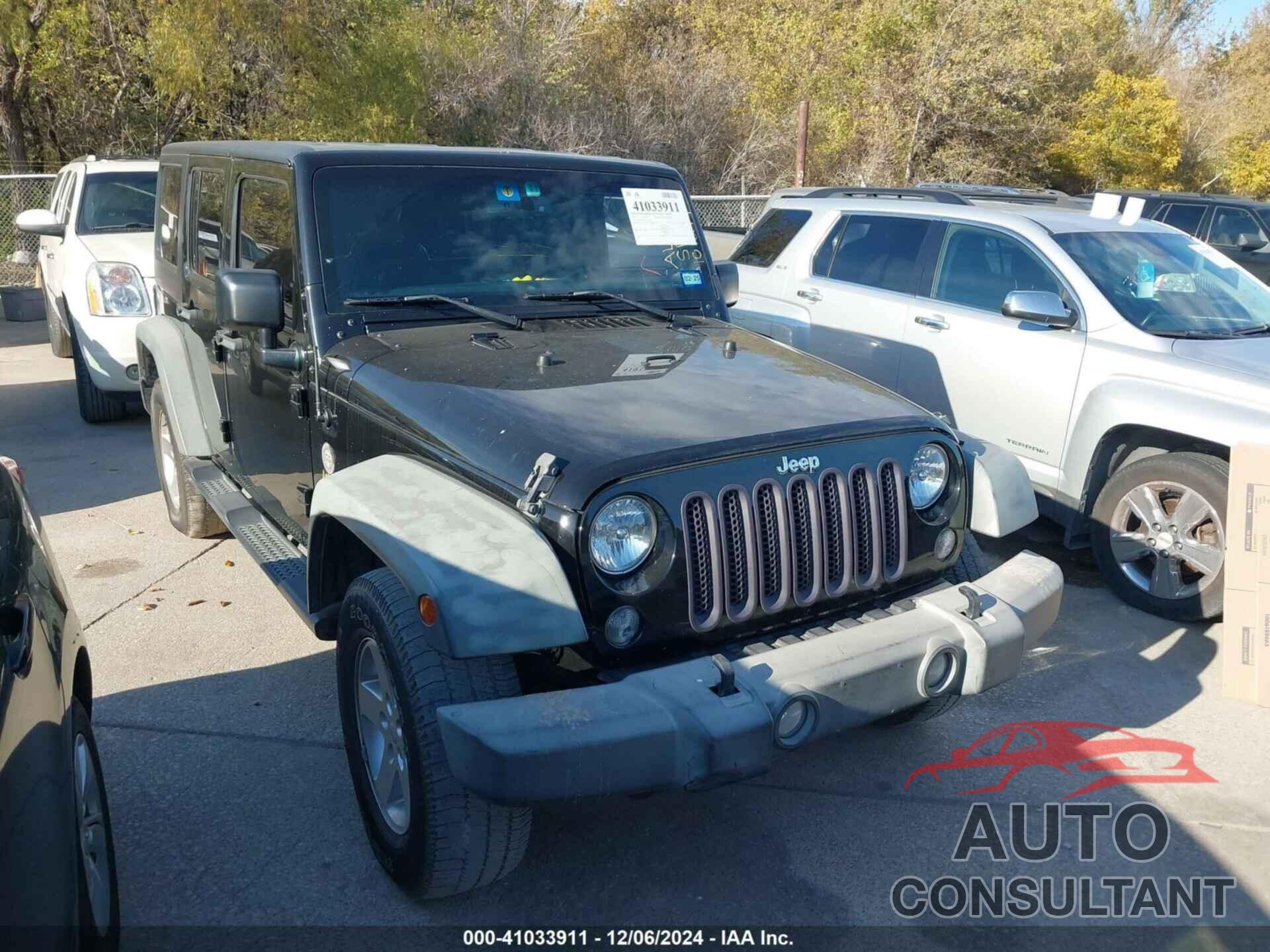 JEEP WRANGLER UNLIMITED 2016 - 1C4BJWDG7GL101299