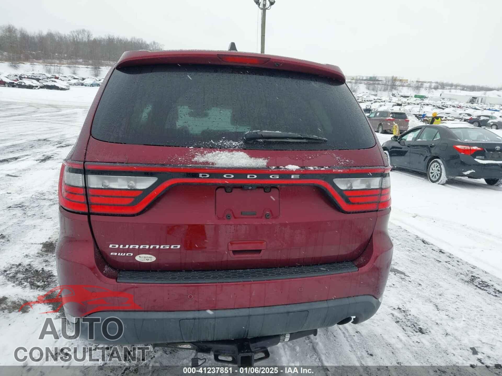 DODGE DURANGO 2017 - 1C4RDJAG3HC623409