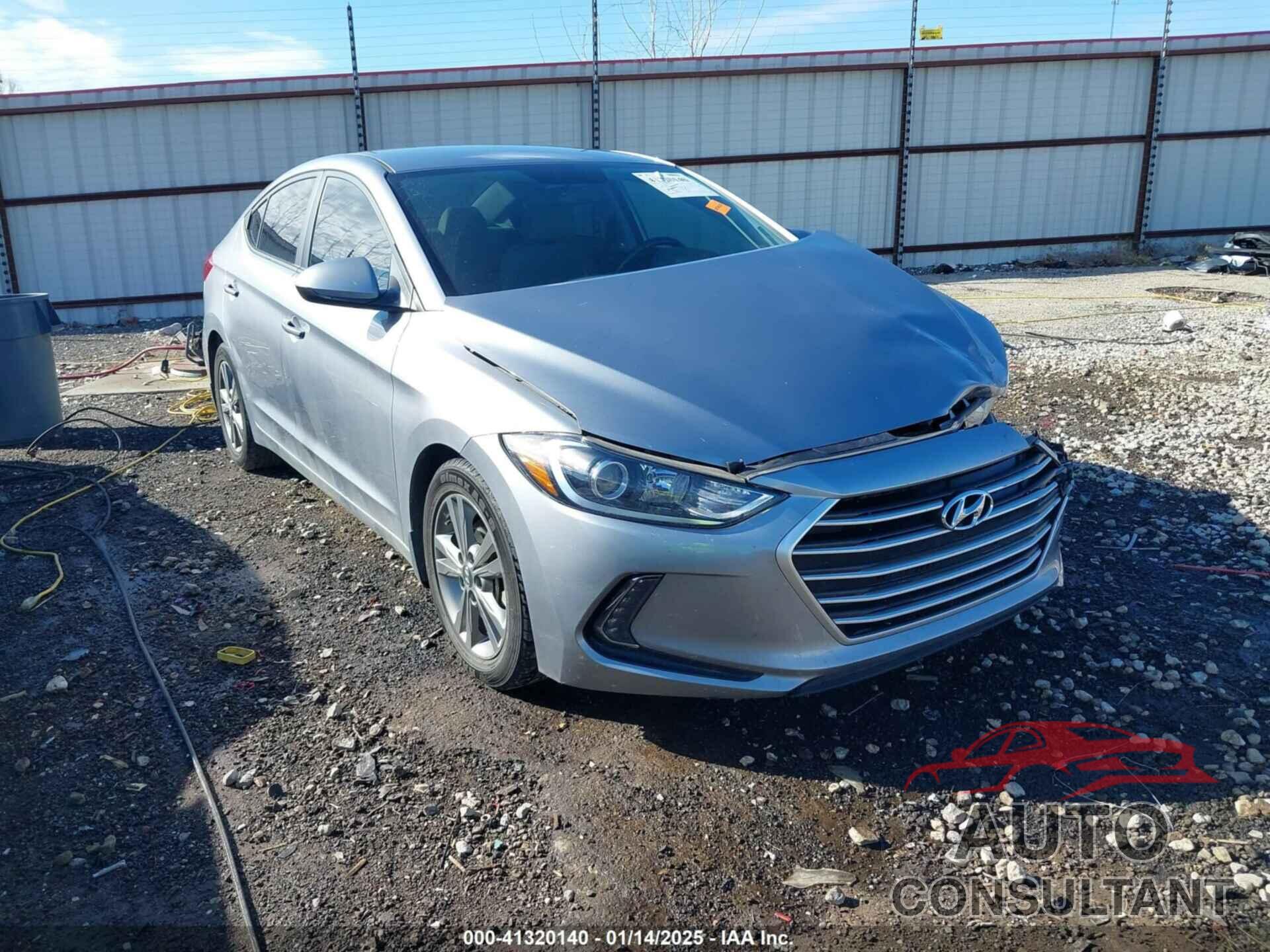 HYUNDAI ELANTRA 2017 - 5NPD84LF6HH059702