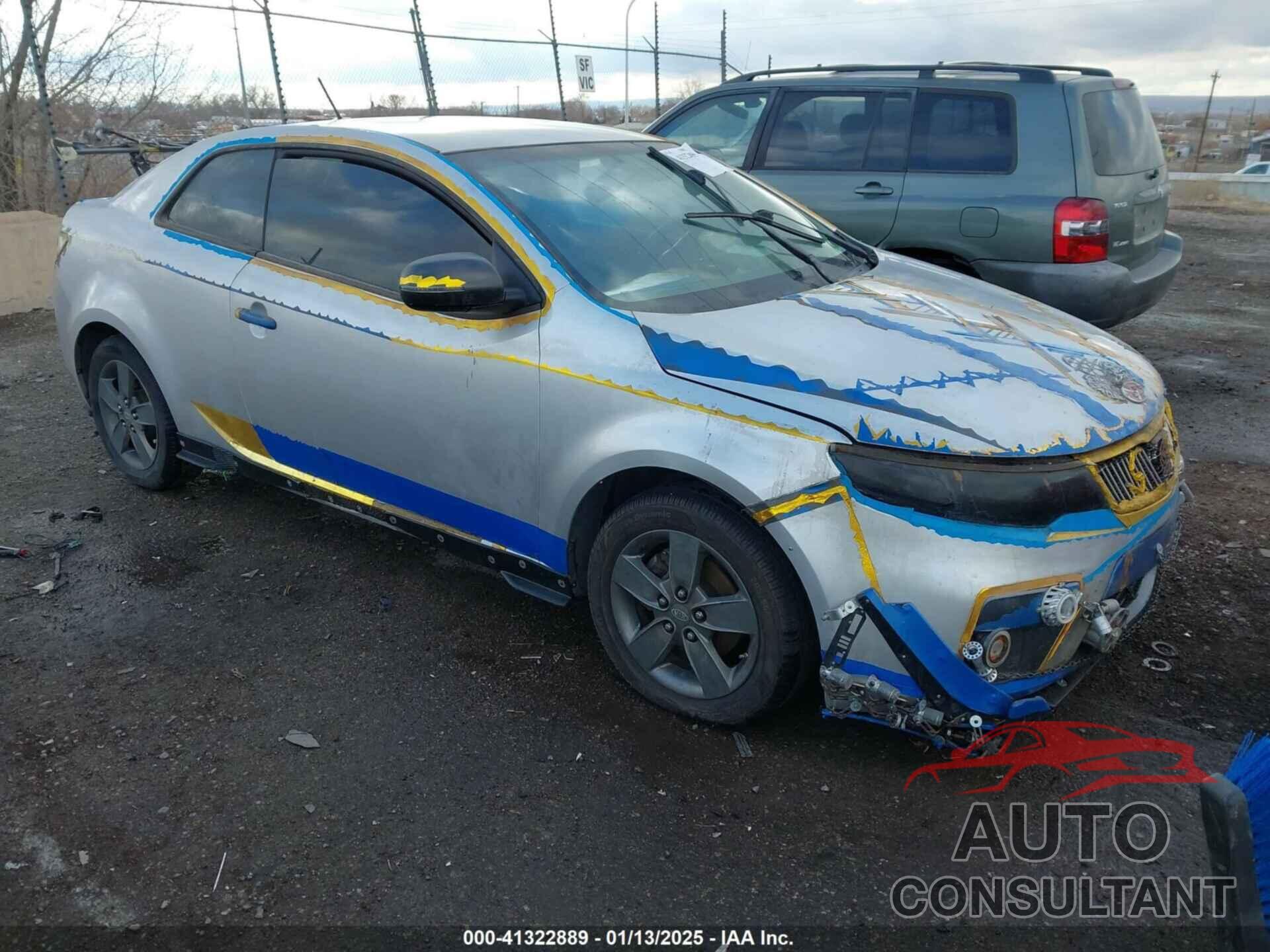 KIA FORTE KOUP 2011 - KNAFU6A27B5315964