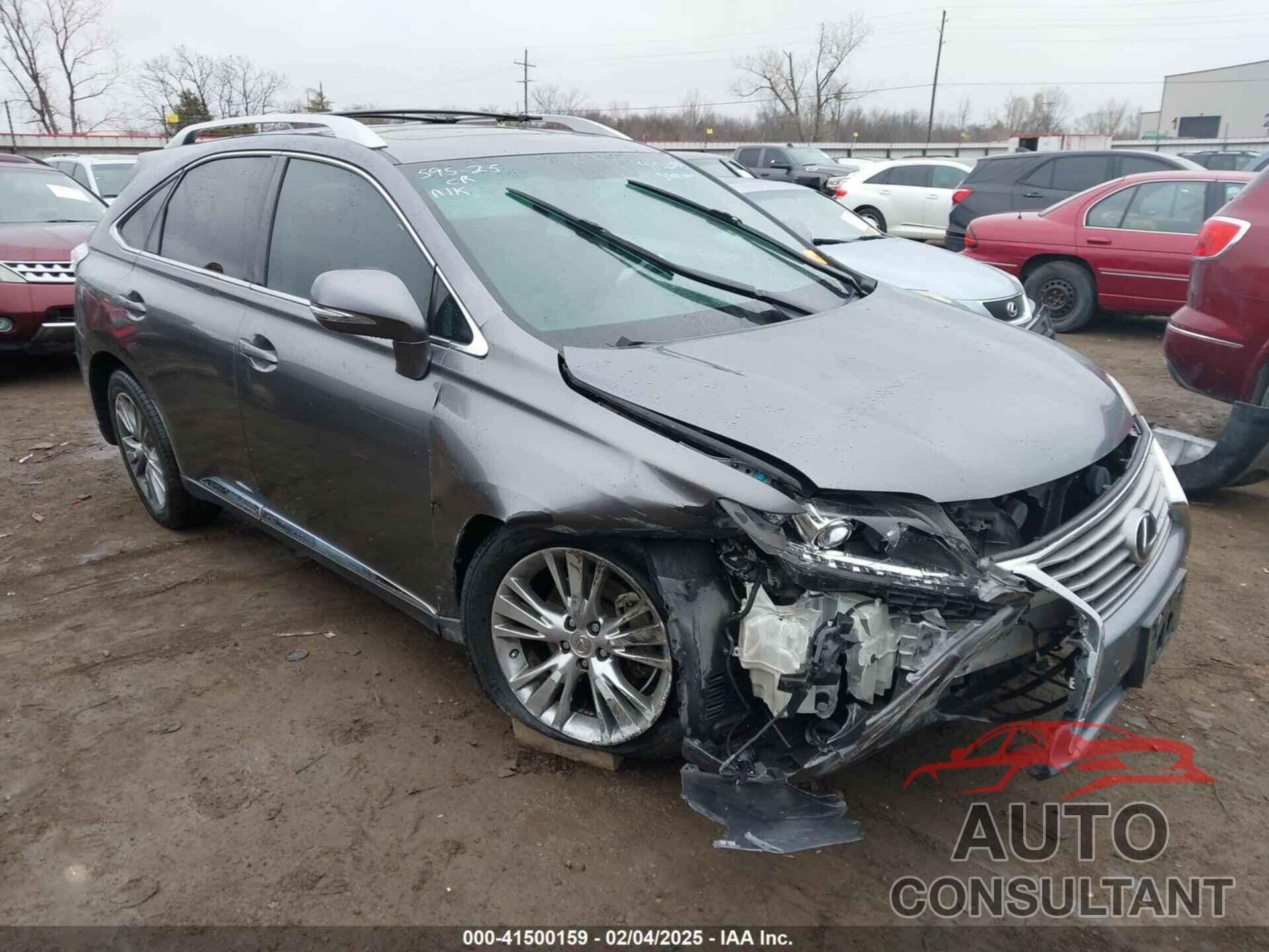 LEXUS RX 350 2013 - 2T2BK1BA7DC205191