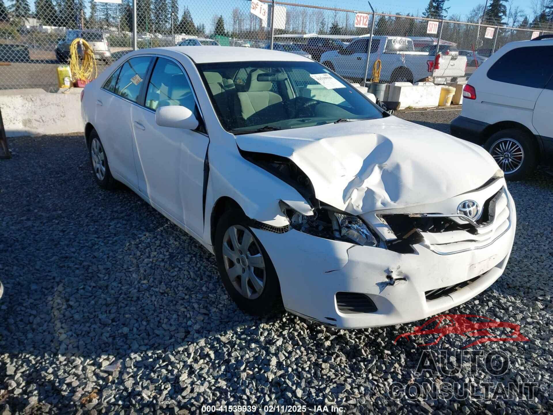 TOYOTA CAMRY 2010 - 4T1BF3EK5AU531770