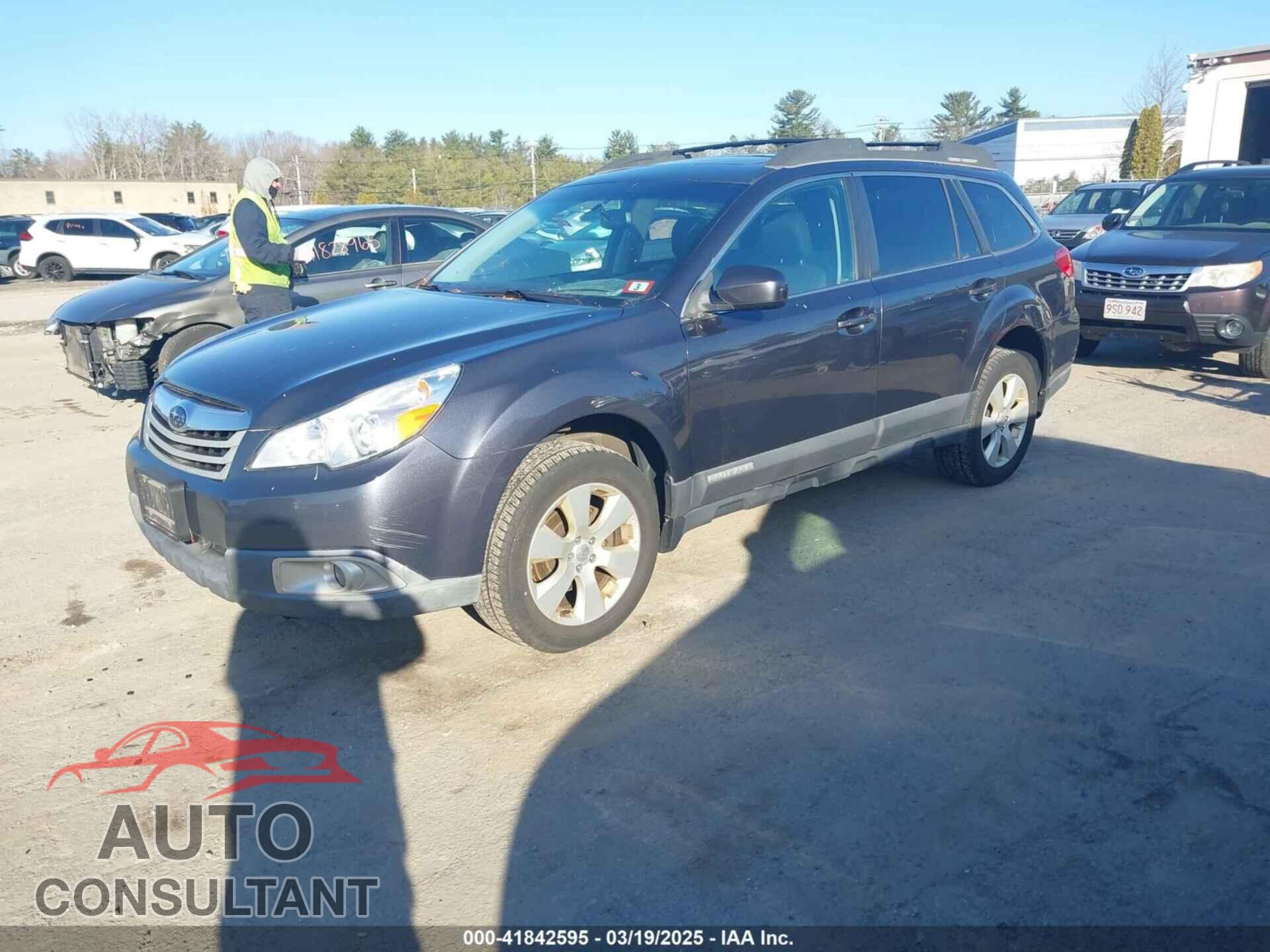 SUBARU OUTBACK 2011 - 4S4BRBGC8B3360656