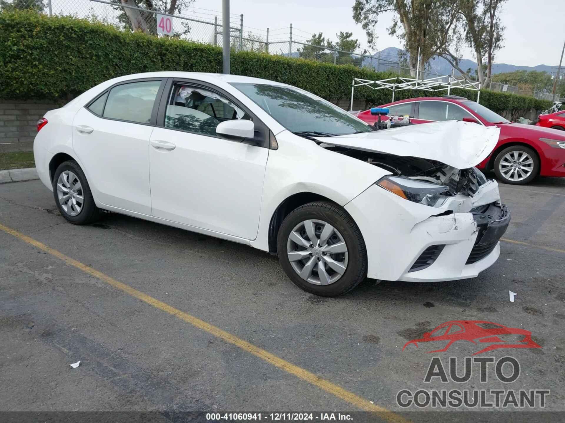 TOYOTA COROLLA 2015 - 5YFBURHE6FP354587